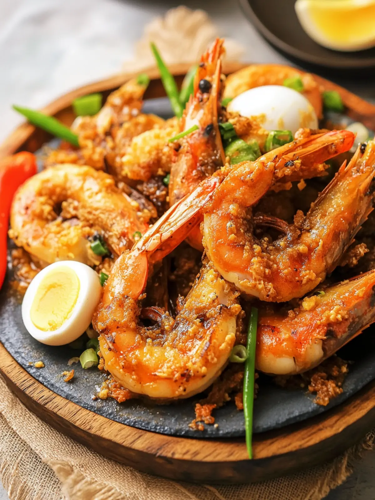 Indulge in Salted Egg Yolk Prawns for a Flavor Explosion 2 Salted Egg Yolk Prawns