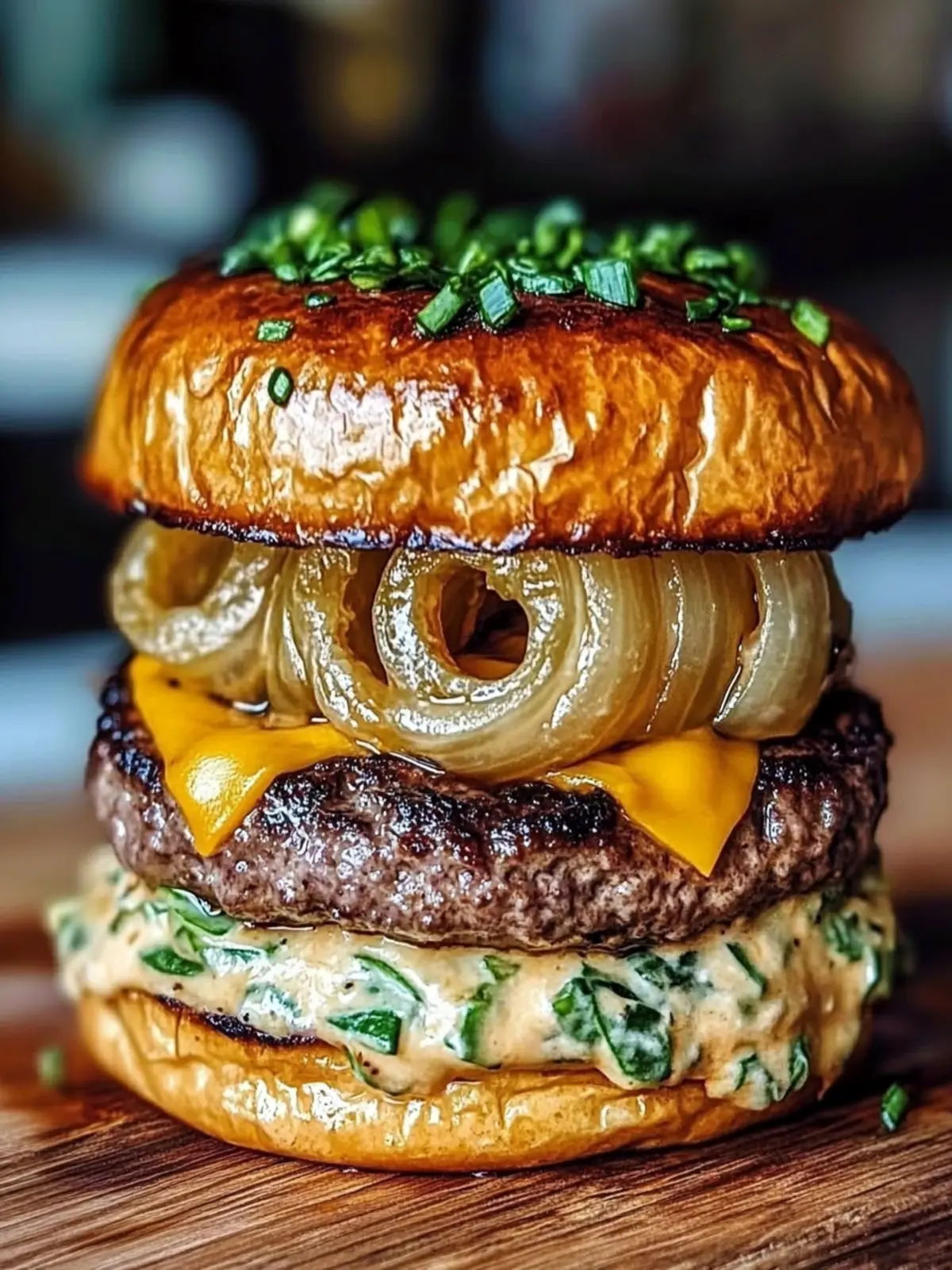 Irresistible Flying Dutchman Burger with Caramelized Onions 5 Flying Dutchman Burger