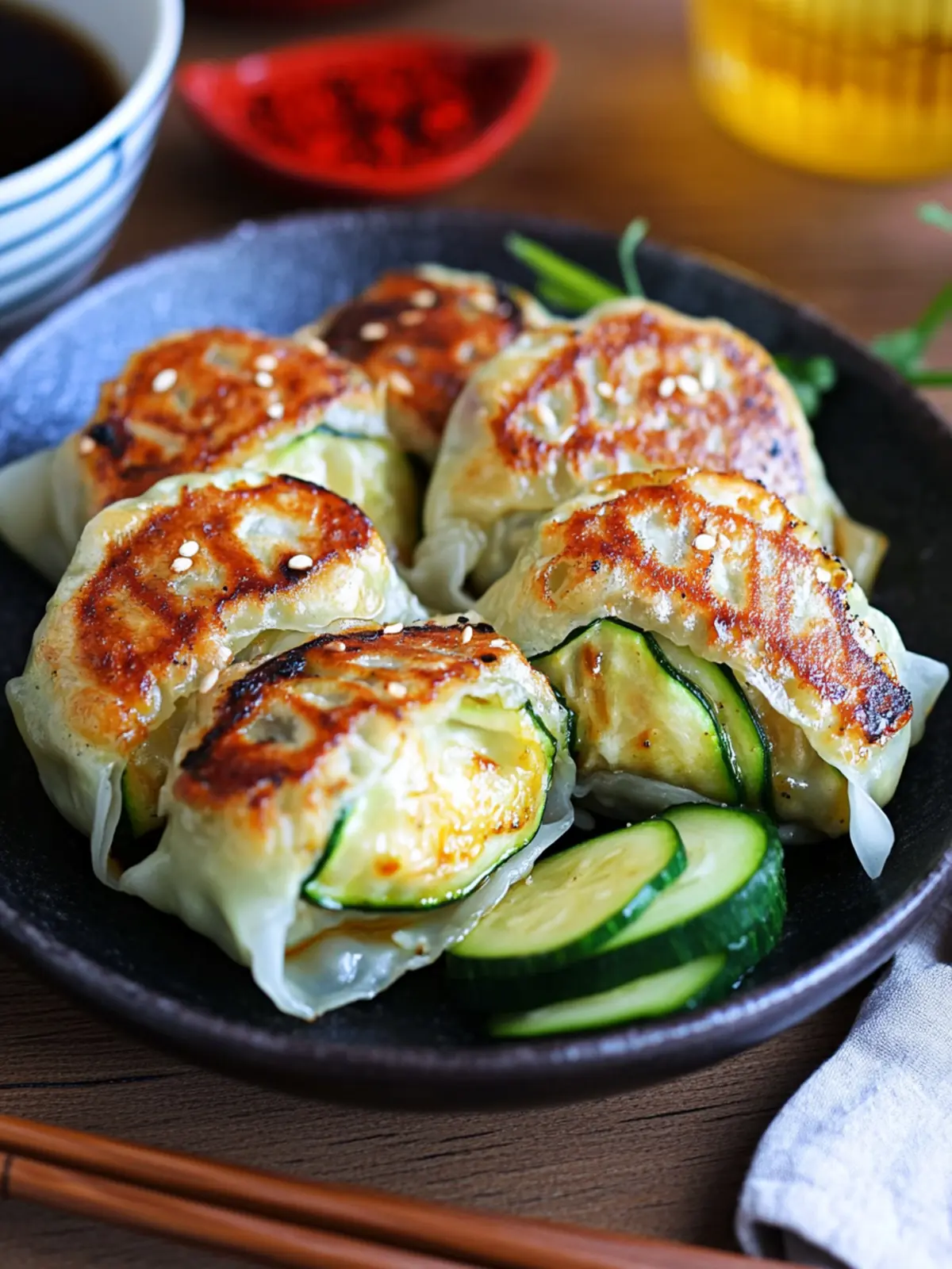 Japanese Zucchini Gyoza: A Fresh Twist on Classic Dumplings 5 Japanese Zucchini Gyoza