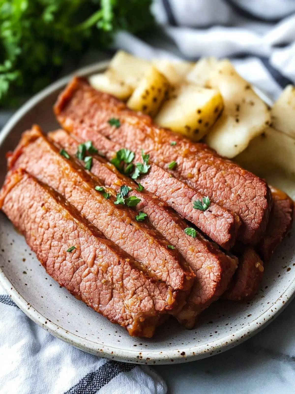 Delicious Vegan Corned Beef That's Better Than Takeout 2 Vegan Corned Beef