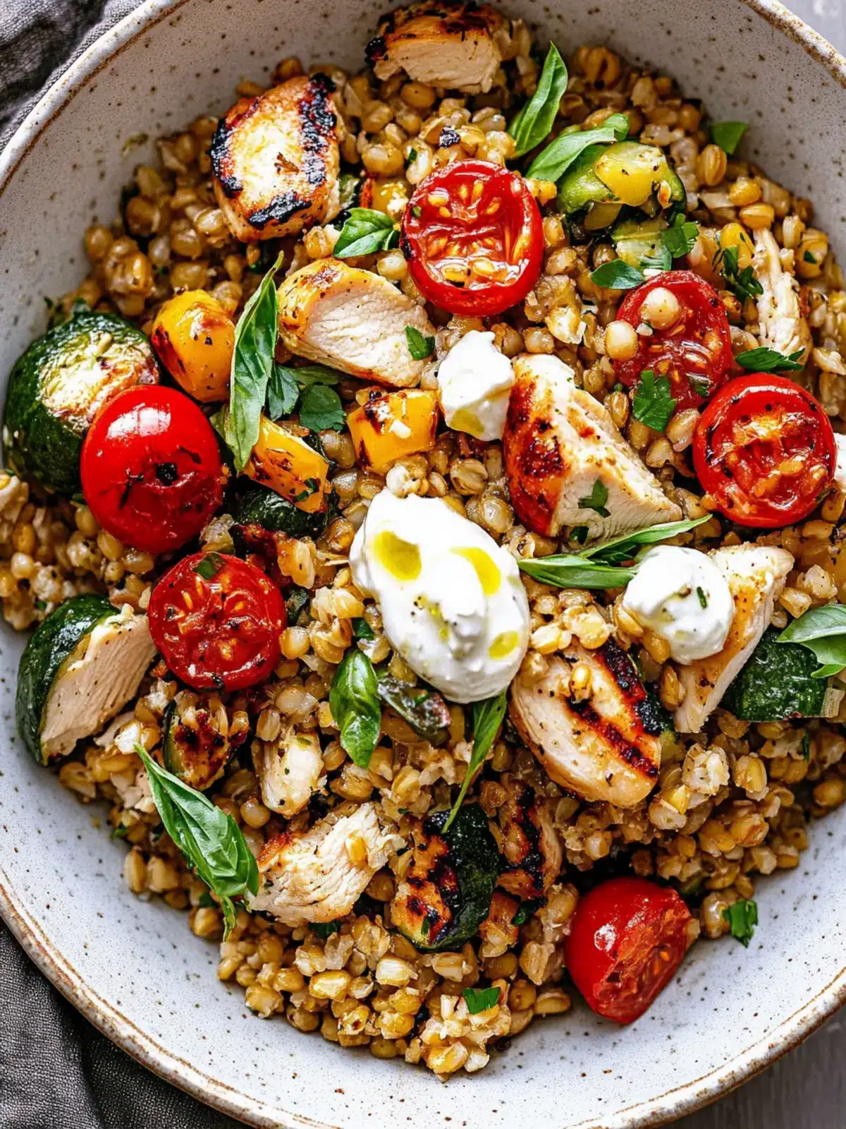 Delicious Roasted Chicken and Barley Salad You’ll Love 5 Roasted Chicken and Barley Salad