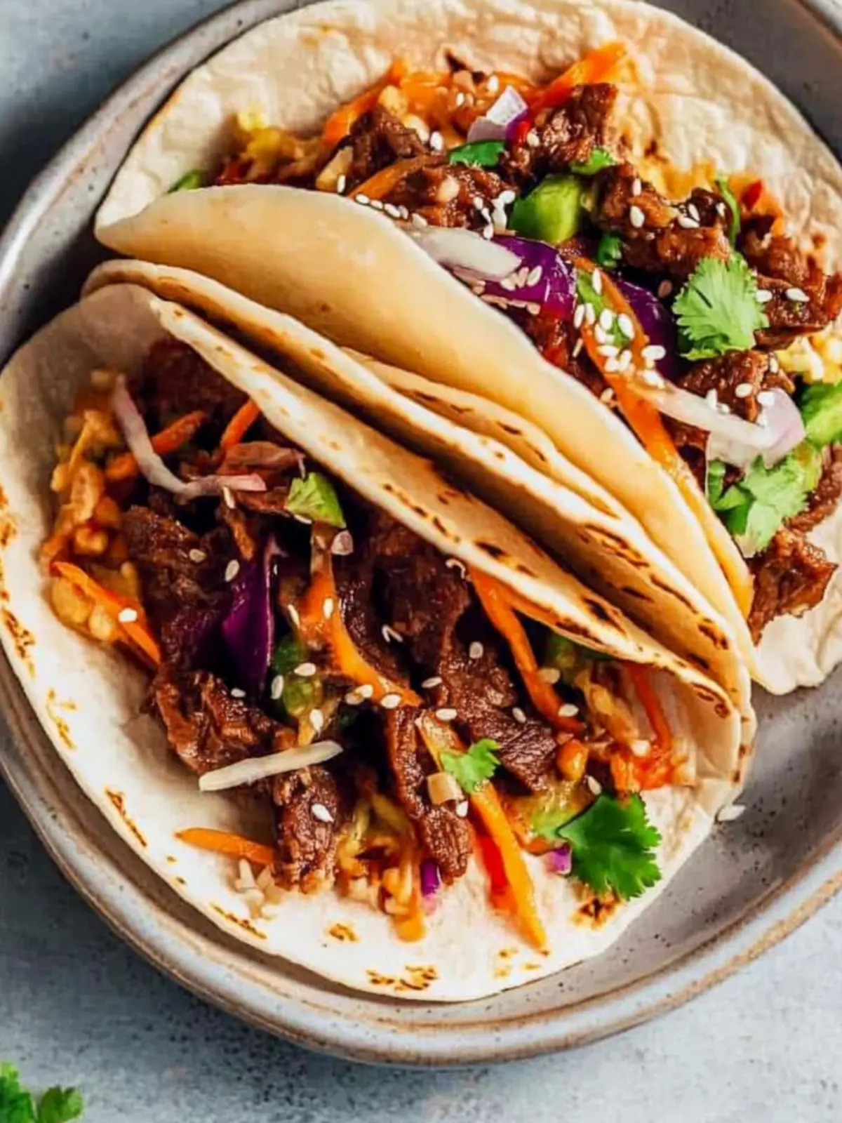 Savory Vegan Korean Beef Tacos That Will Rock Your Dinner 2 Vegan Korean Beef Tacos