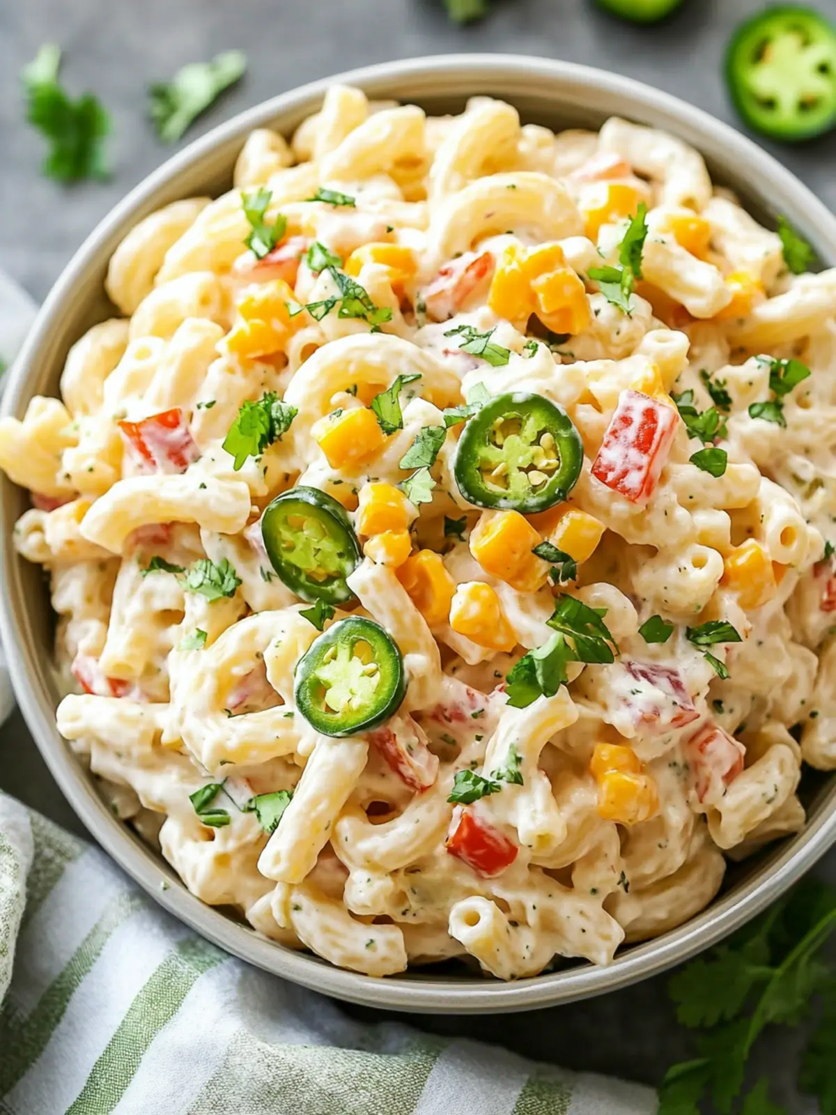 Spicy Jalapeno Popper Macaroni Salad for Bold Flavor Lovers 4 Jalapeno Popper Macaroni Salad