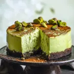 Decadent Pistachio Burnt Basque Cheesecake for Beginners 9 Pistachio Burnt Basque Cheesecake