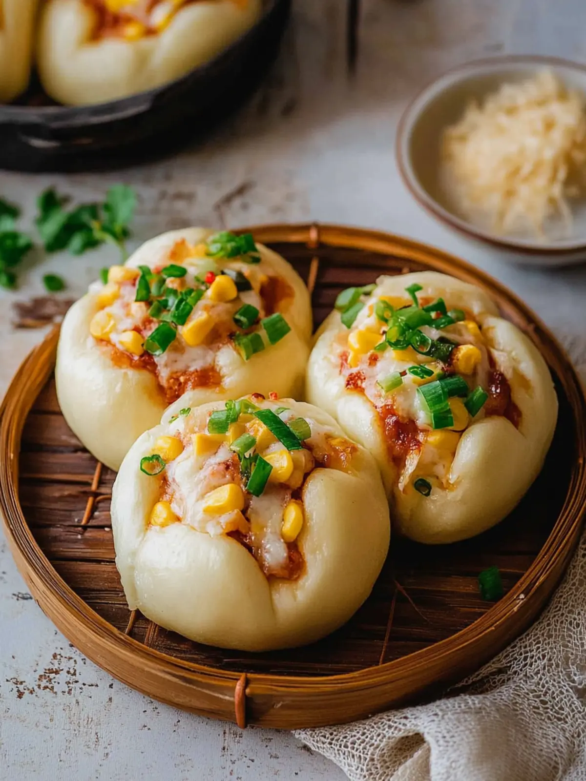 Delicious Corn Cheese Bao Buns for Your Next Family Feast 3 Corn Cheese Bao Buns