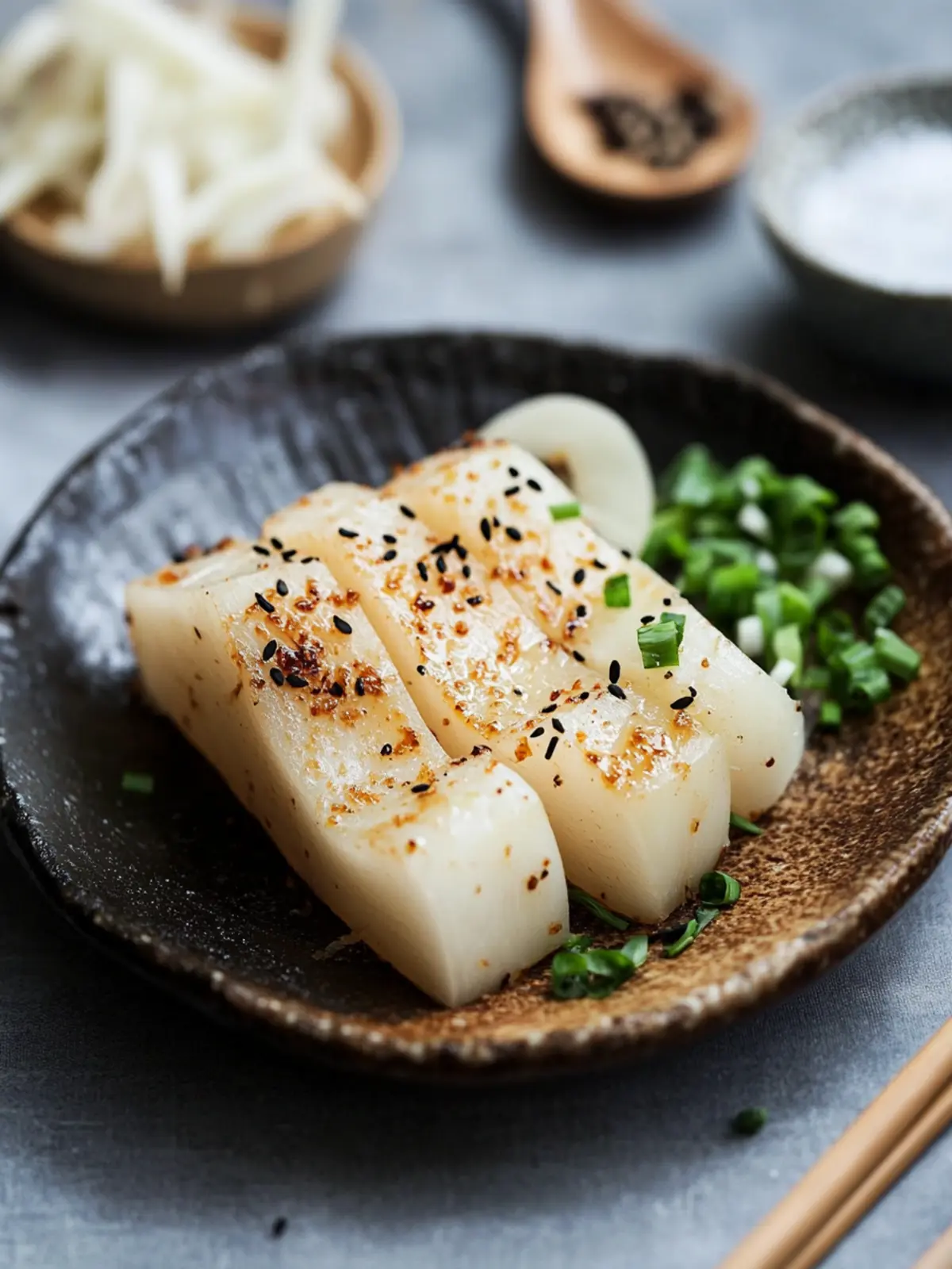 Delicious Miso Roasted Daikon: A Flavorful Vegetarian Delight 3 Miso Roasted Daikon