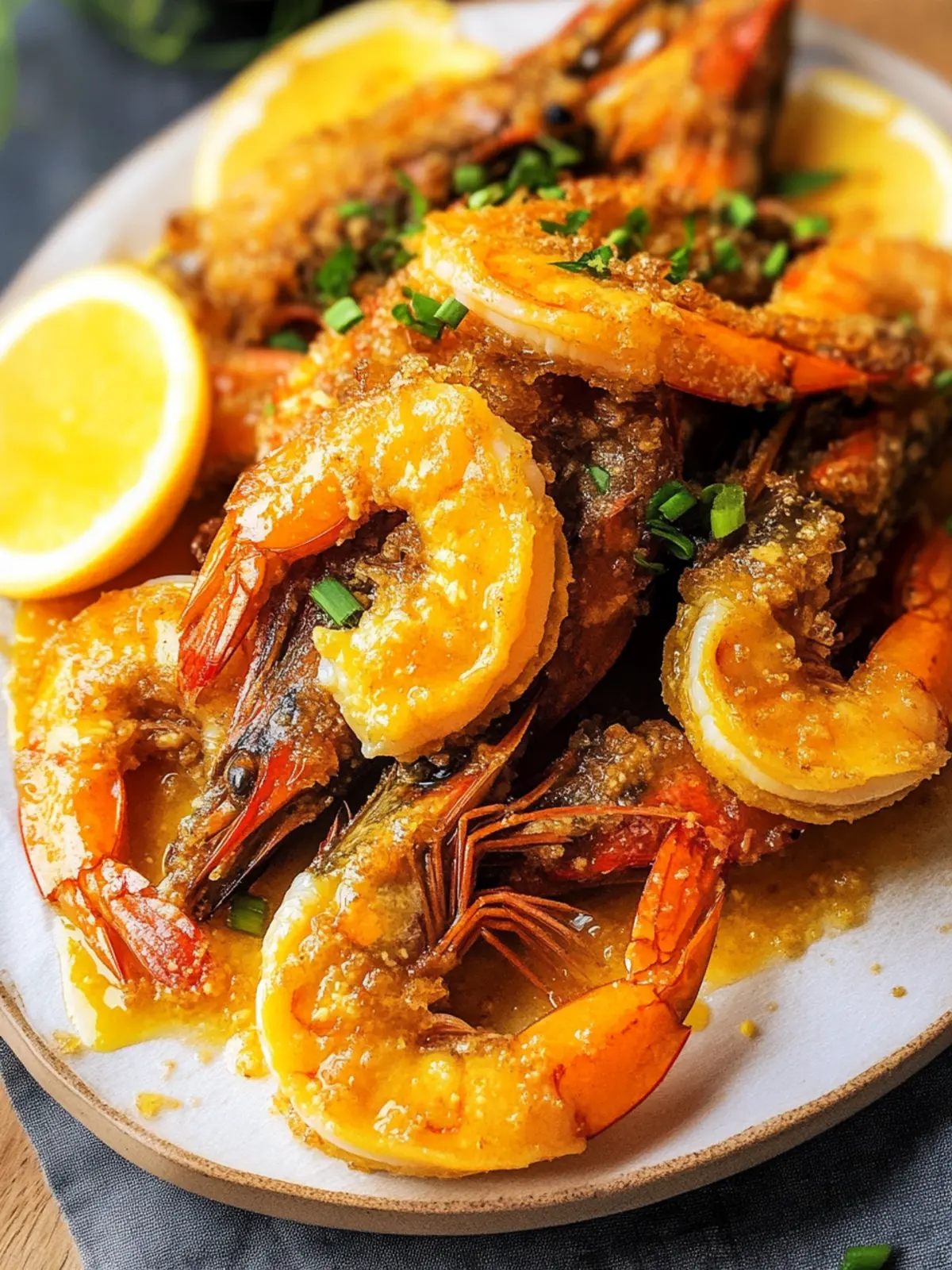 Indulge in Salted Egg Yolk Prawns for a Flavor Explosion 5 Salted Egg Yolk Prawns