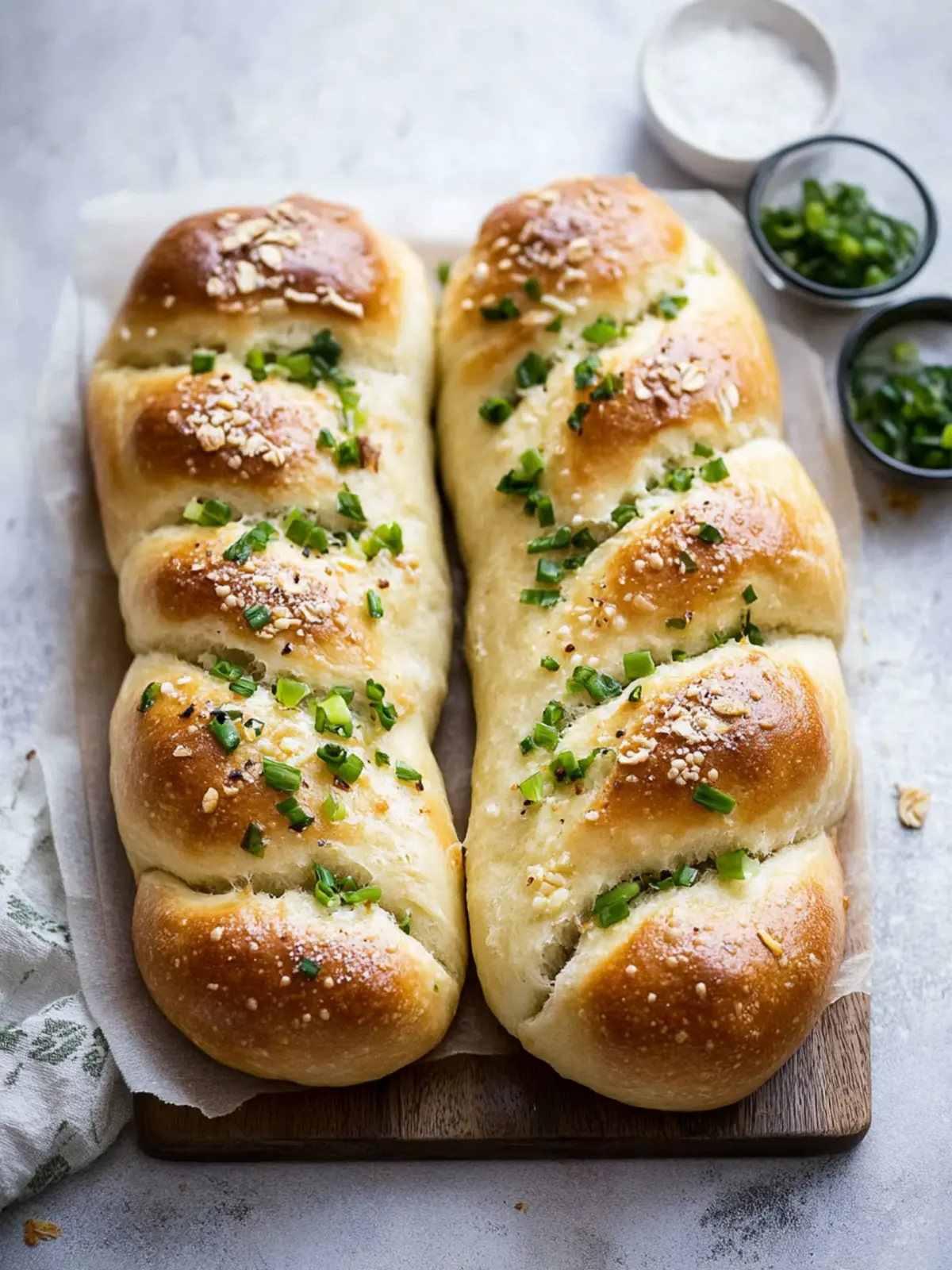 Irresistible Baked Scallion Bread Perfect for Any Meal 2 Baked Scallion Bread