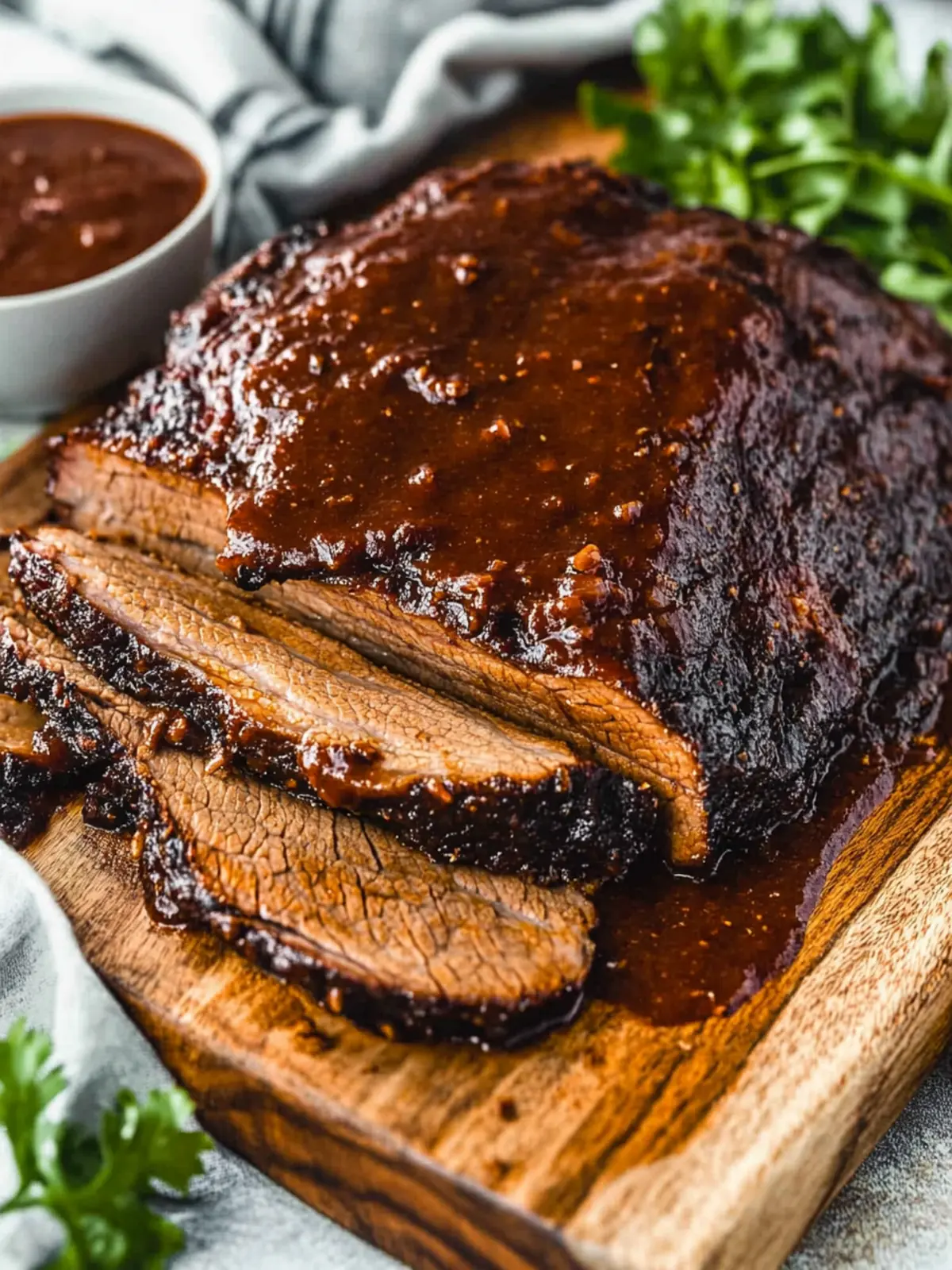 Tender Slow Cooker Beef Brisket with Finger-Licking BBQ Sauce 5 Slow Cooker Beef Brisket