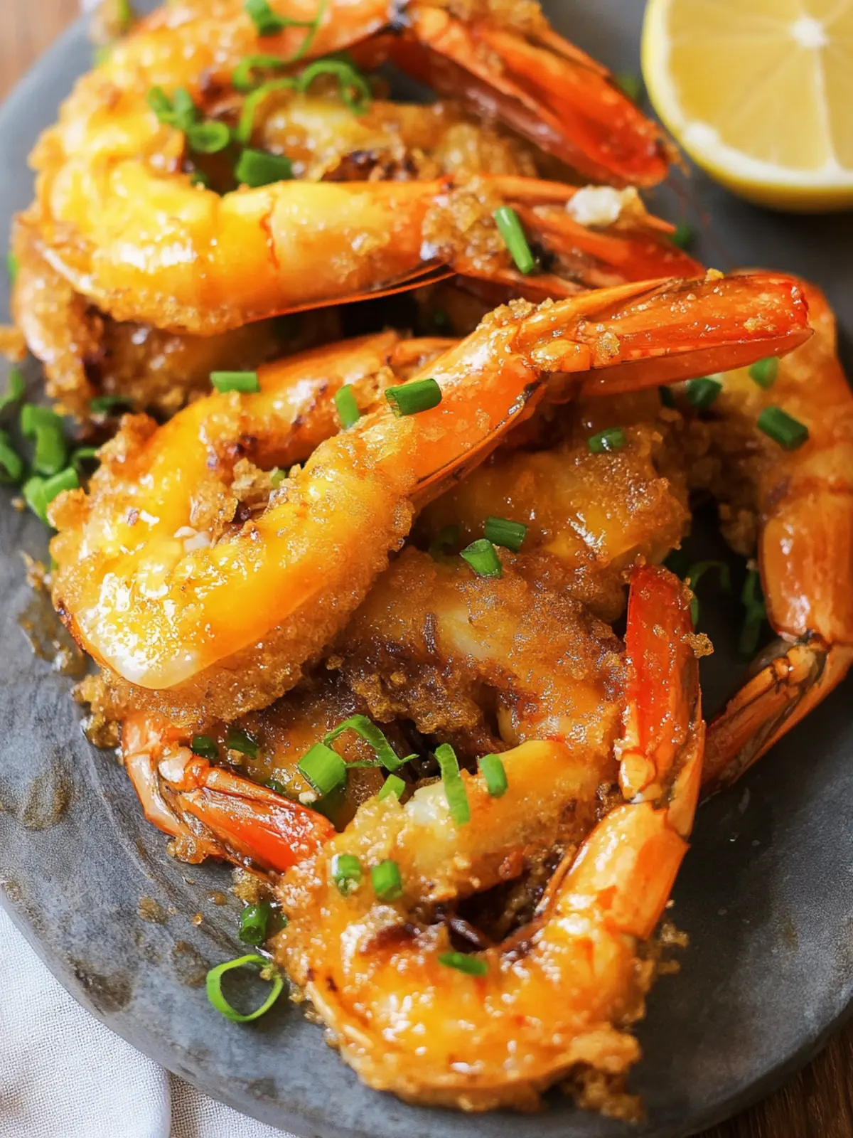 Indulge in Salted Egg Yolk Prawns for a Flavor Explosion 4 Salted Egg Yolk Prawns