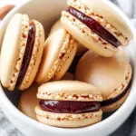 Peanut Butter and Jelly Macarons That Bring Back Childhood Joy 6 Peanut Butter and Jelly Macarons