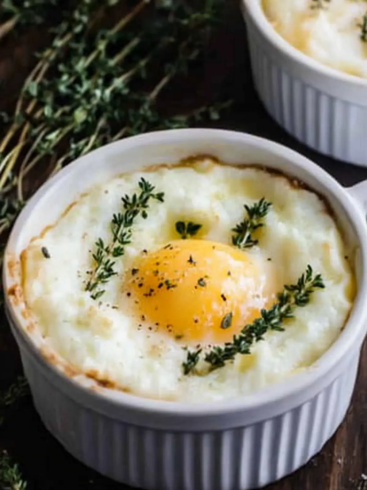 Delicious Baked Egg Ricotta Thyme Cups for a Cozy Brunch 4 Baked Egg Ricotta Thyme Cups