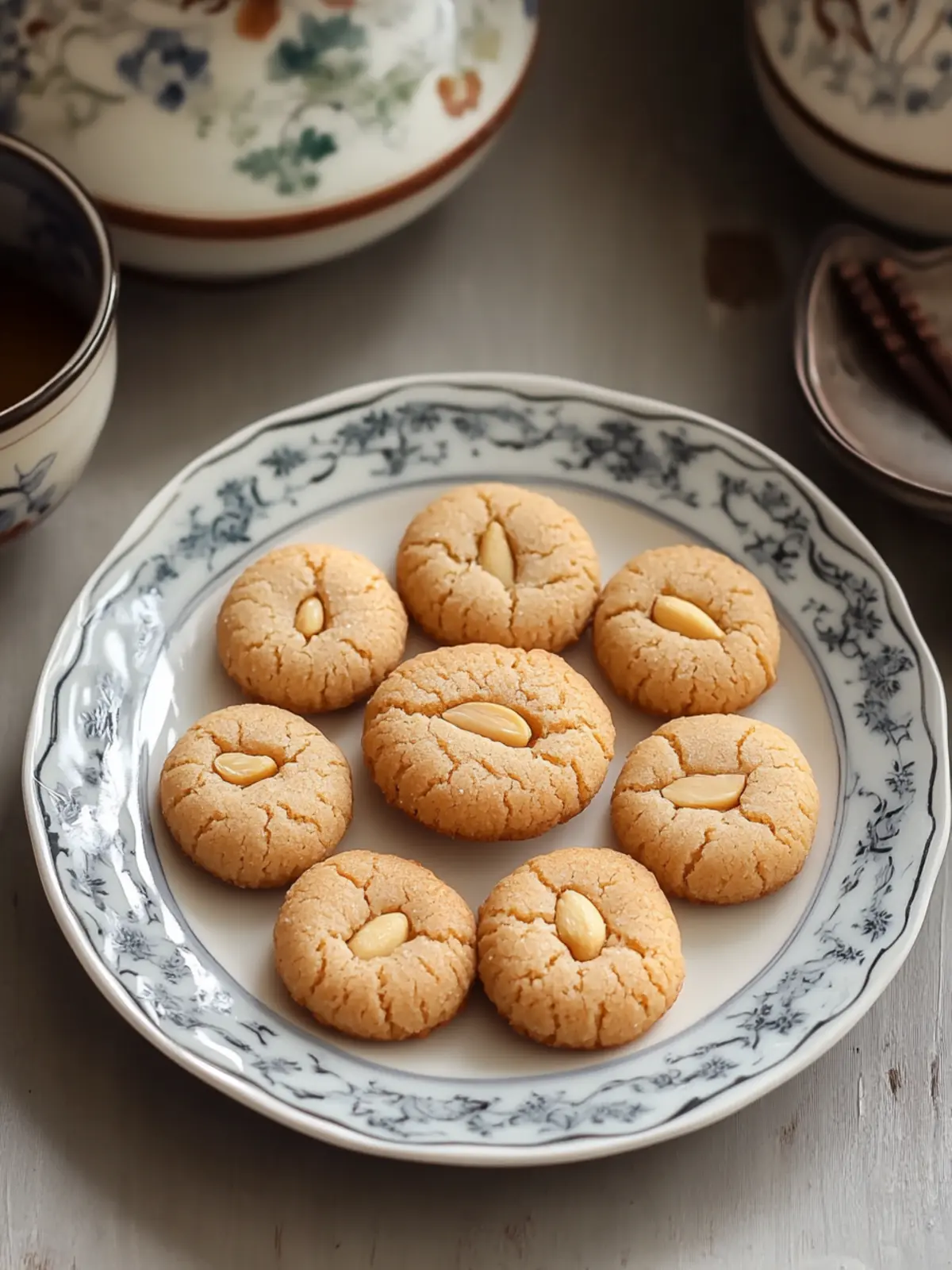 Delicious Chinese Almond Cookies That Will Wow Your Guests 2 Chinese Almond Cookies