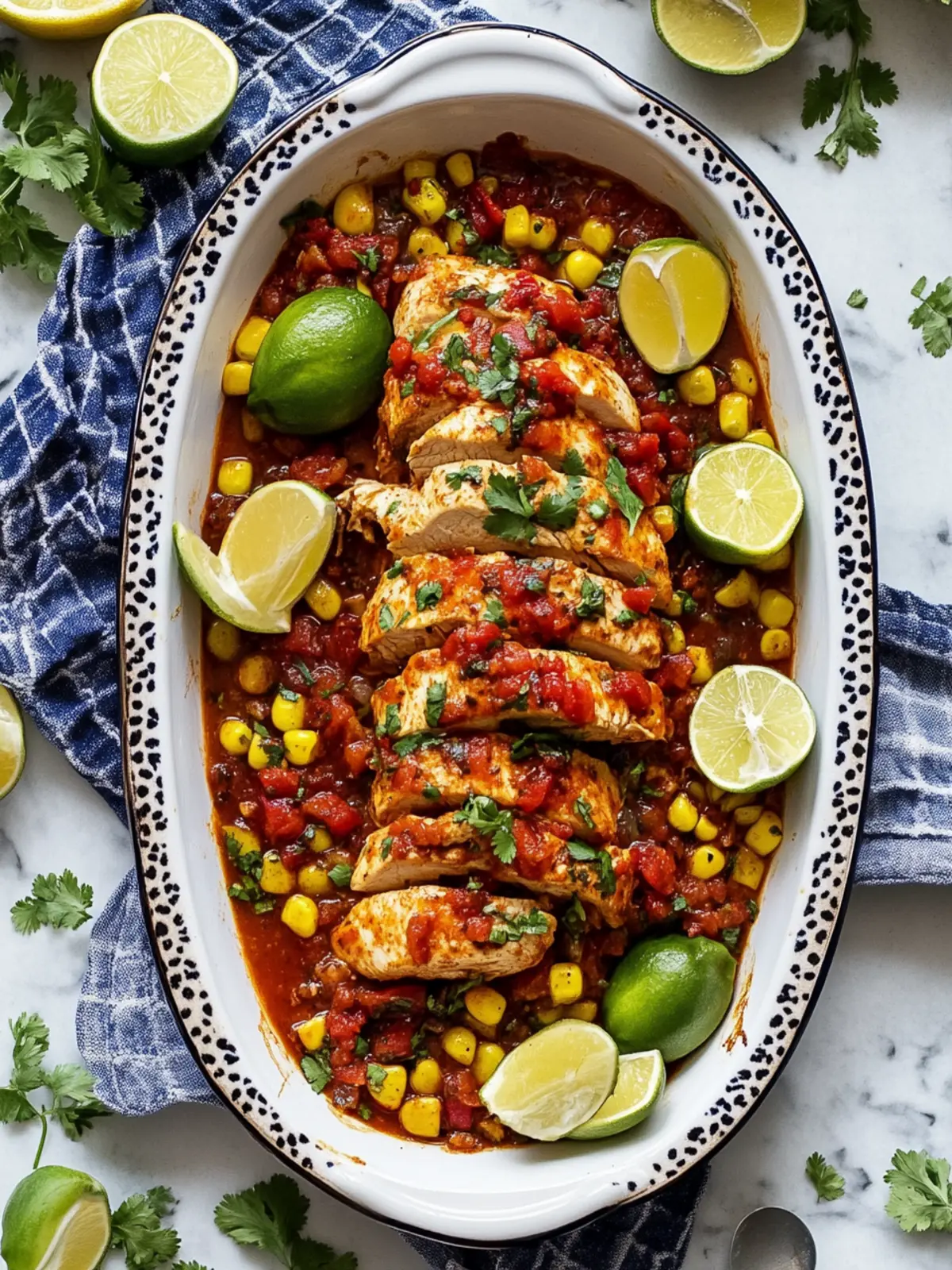 Easy Dump-and-Bake Salsa Chicken for Busy Weeknights 4 Dump-and-Bake Salsa Chicken