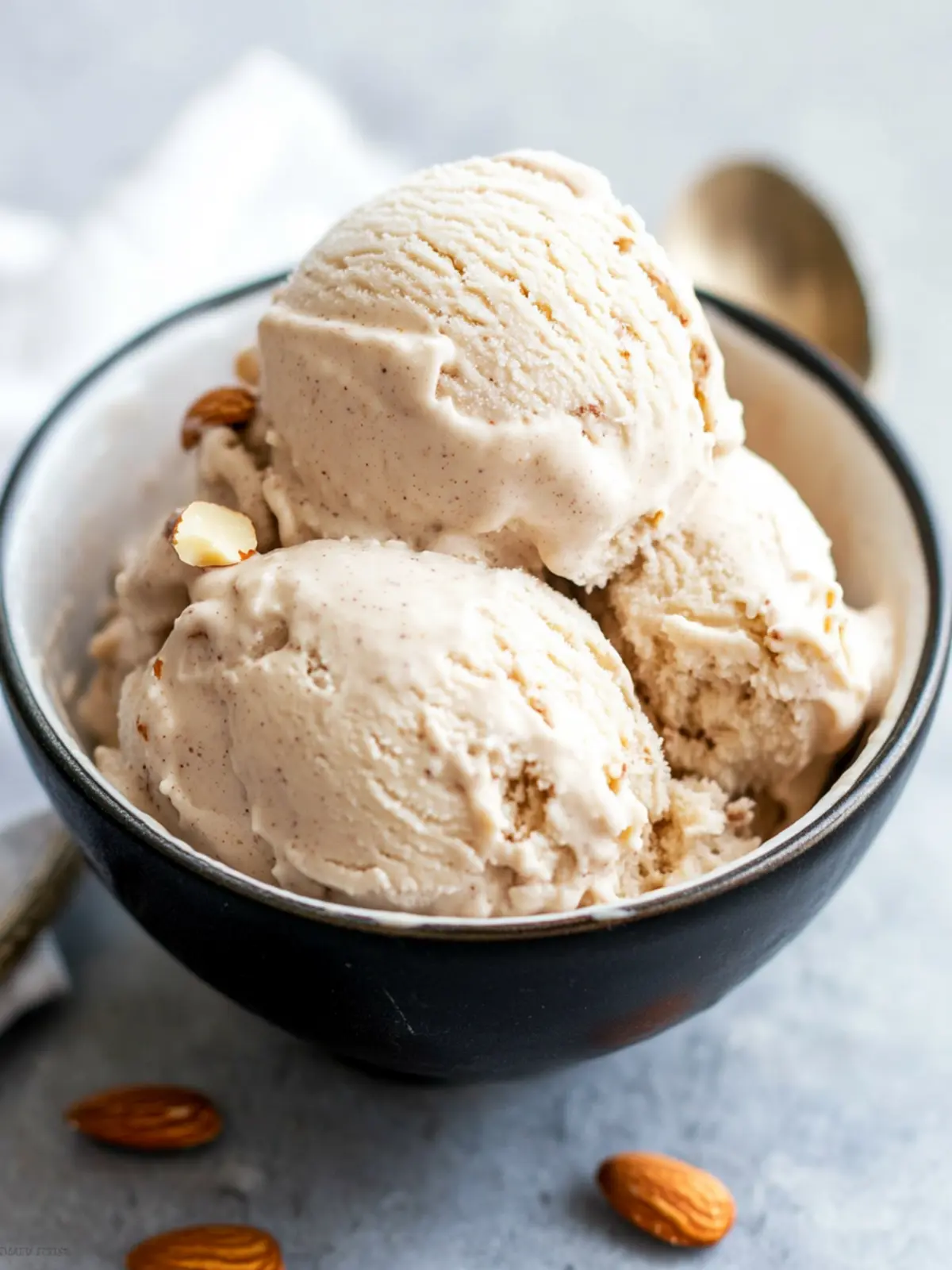 Creamy Almond Butter Paleo Ice Cream to Beat the Heat 3 Almond Butter Paleo Ice Cream