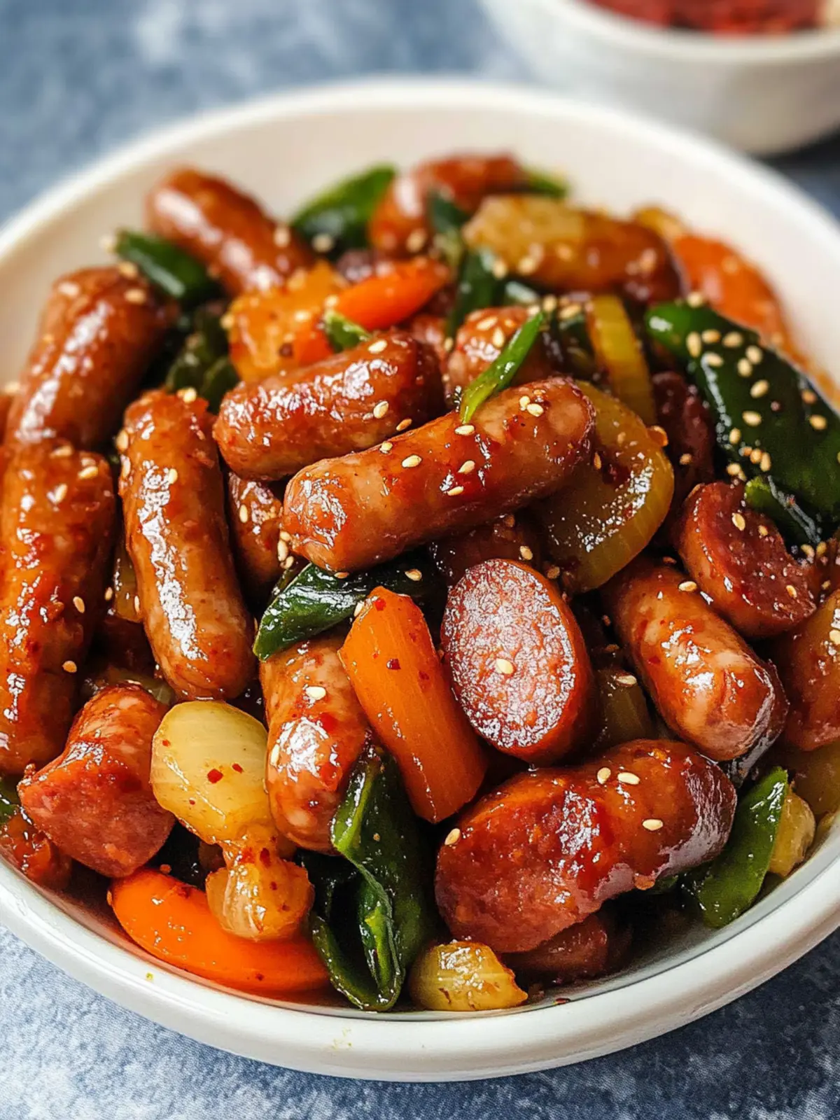 Delicious Korean Sausage Stir-Fry Ready in Just 15 Minutes 2 Korean Sausage Stir-Fry