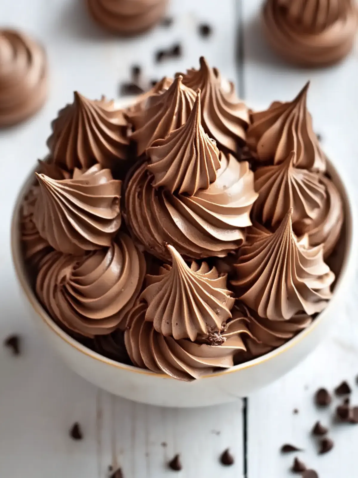 Delicious Chocolate Meringue Cookies in Just 5 Minutes 2 Chocolate Meringue Cookies