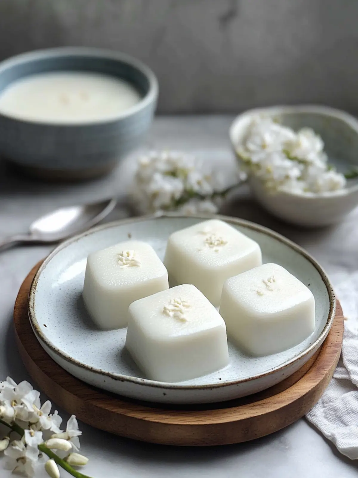 Irresistible Chinese Coconut Pudding You Must Try at Home 2 Chinese Coconut Pudding