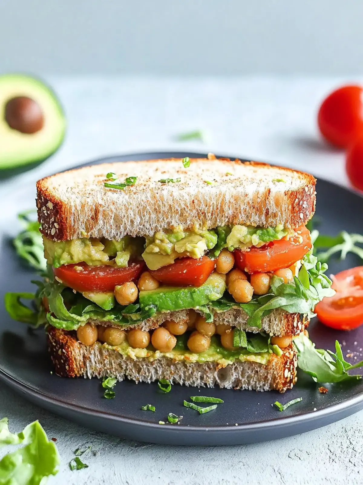 Ultimate Chickpea Avocado Sandwich for Flavor Lovers 2 Chickpea Avocado Sandwich