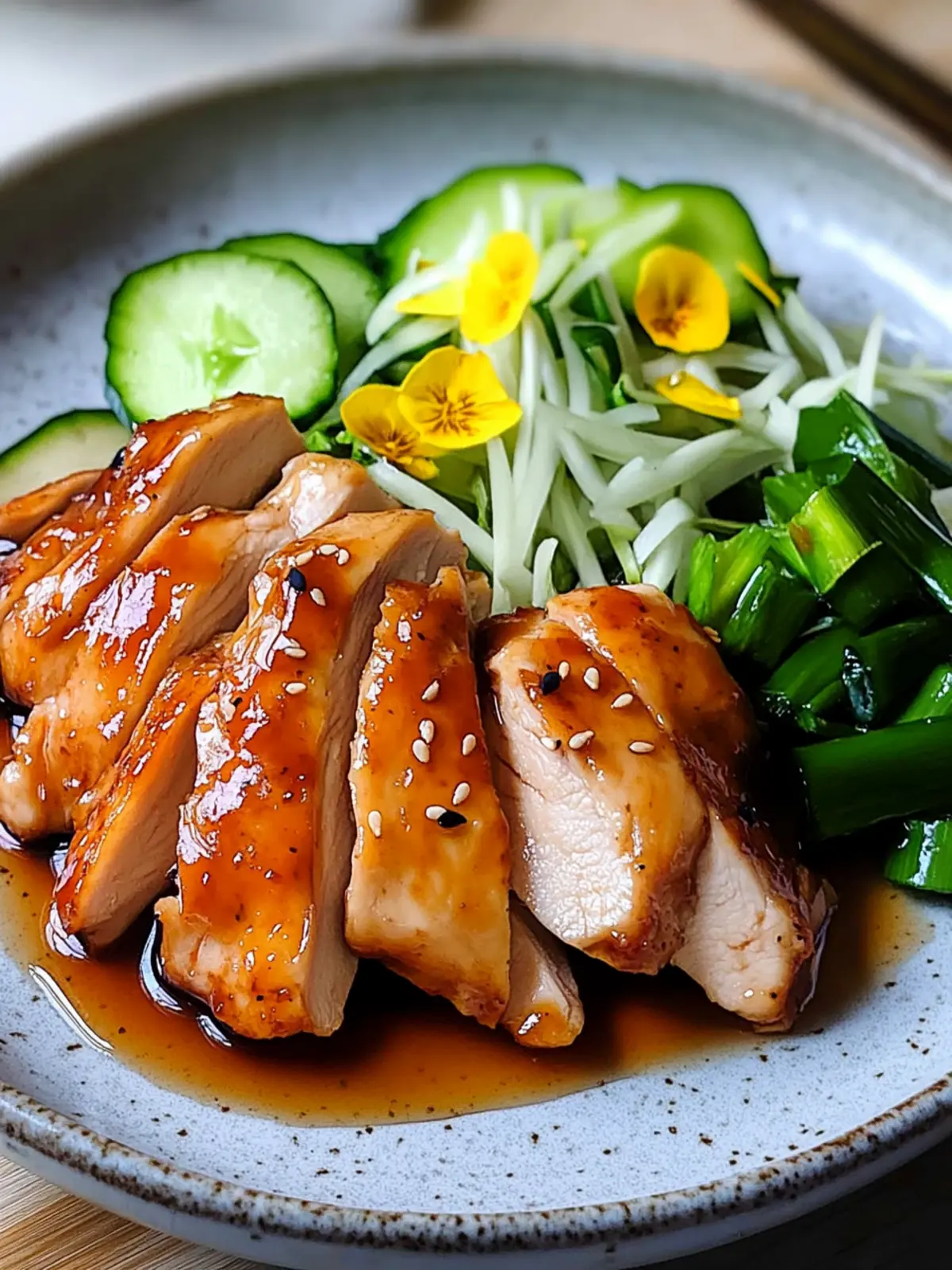 Delicious Ponzu Chicken with Sautéed Veggies and Rice 5 Ponzu Chicken