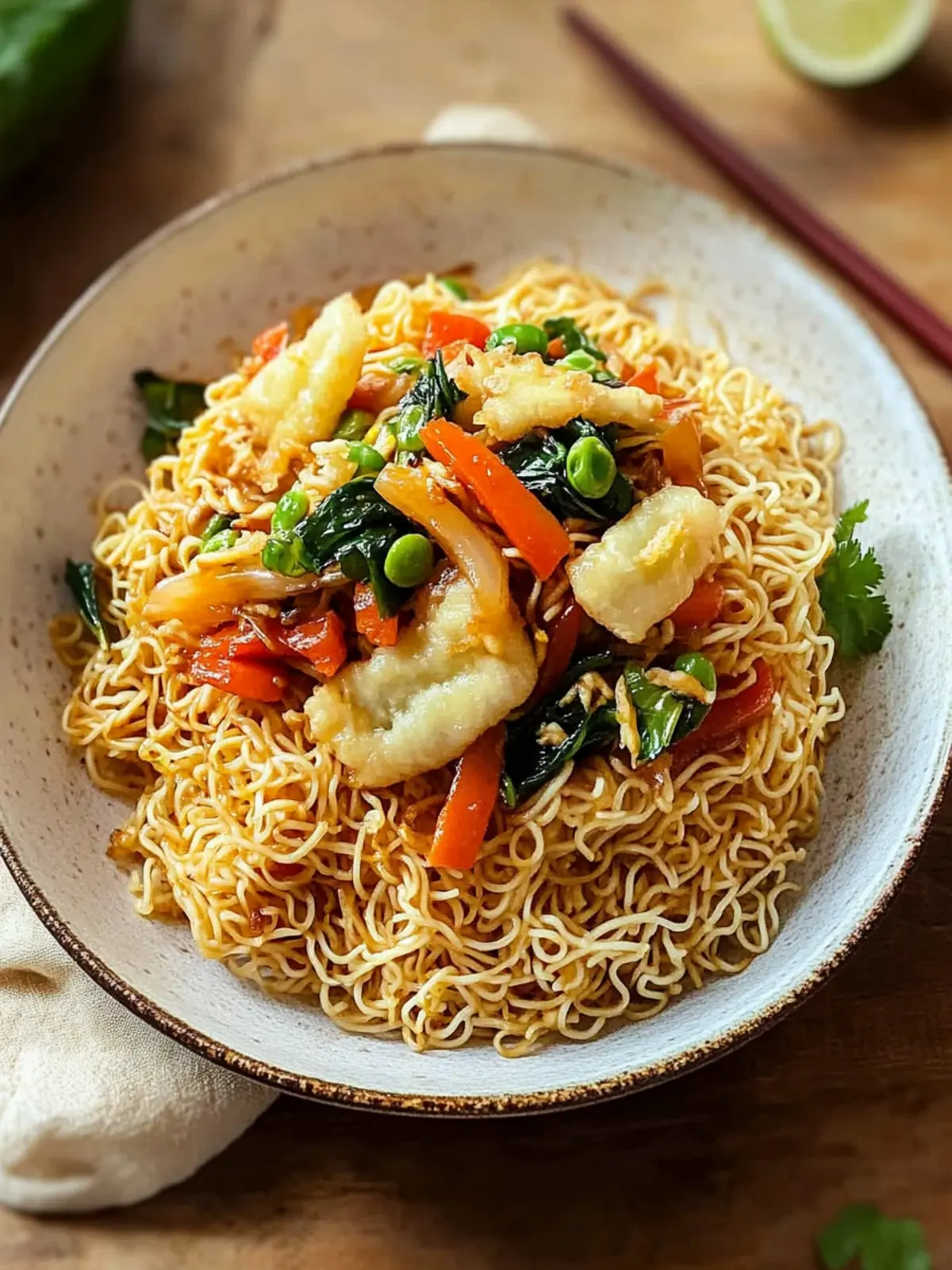 Crispy Noodle Stir Fry: A Flavorful Twist on Comfort Food 4 Crispy Noodle Stir Fry