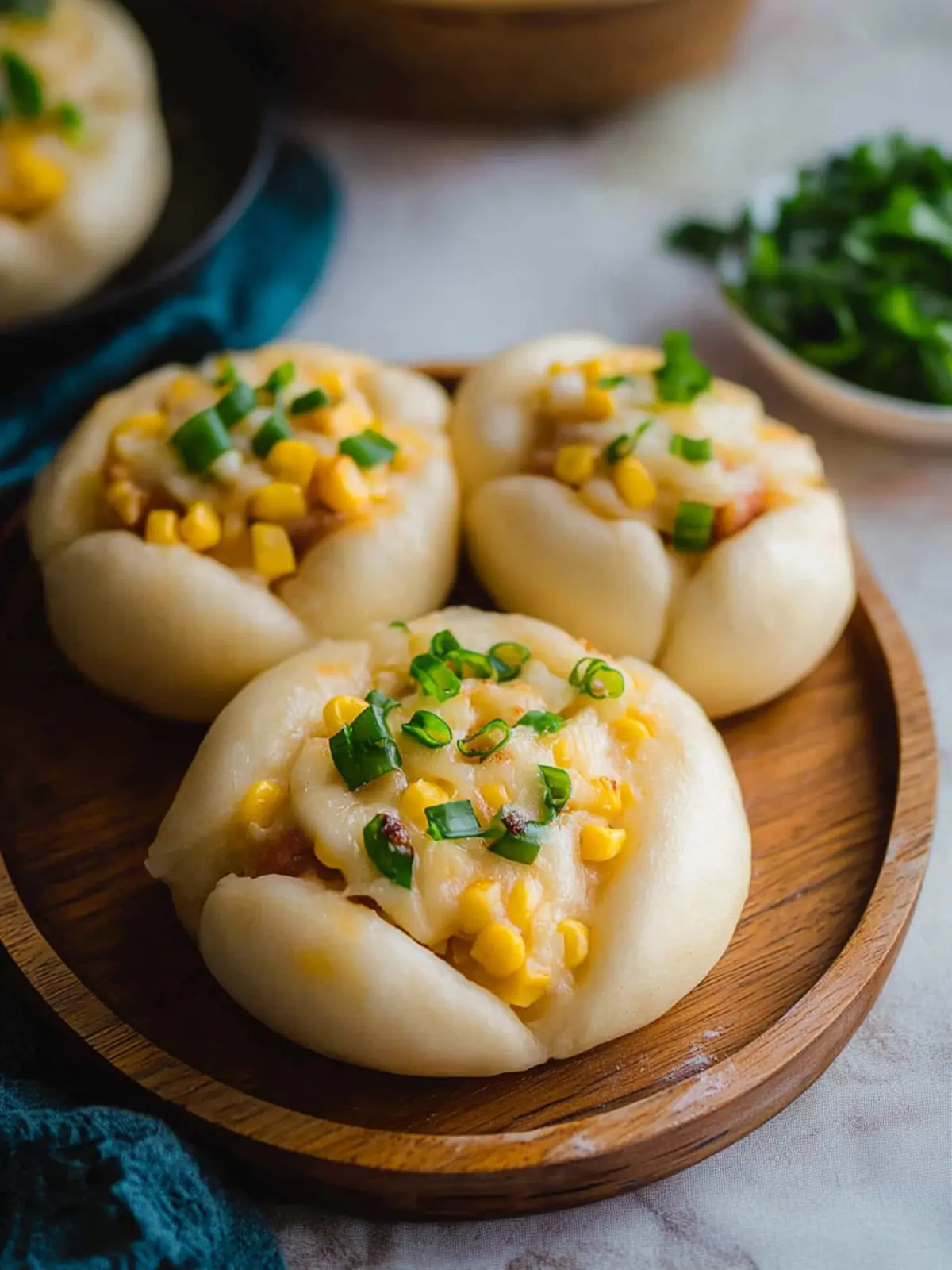 Delicious Corn Cheese Bao Buns for Your Next Family Feast 4 Corn Cheese Bao Buns