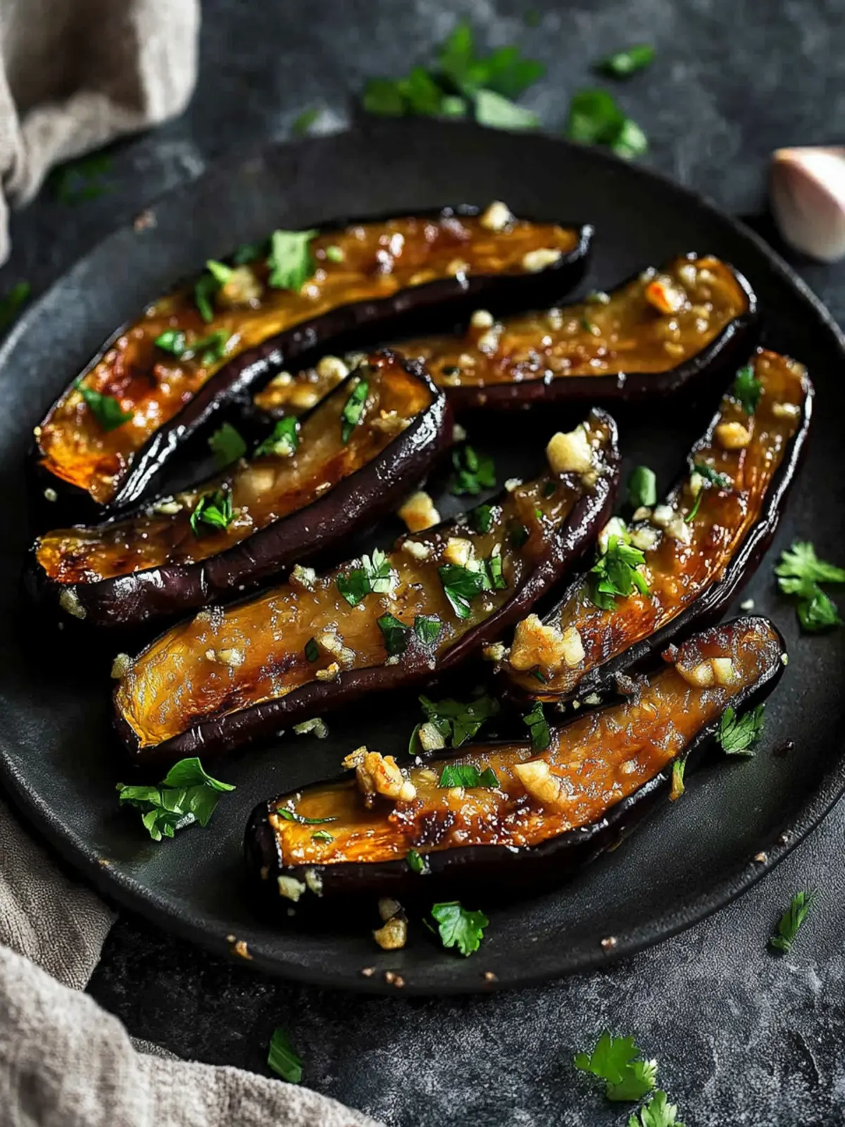 Savor Eggplant with Garlic Sauce for a Quick Flavor Boost 3 Eggplant with Garlic Sauce