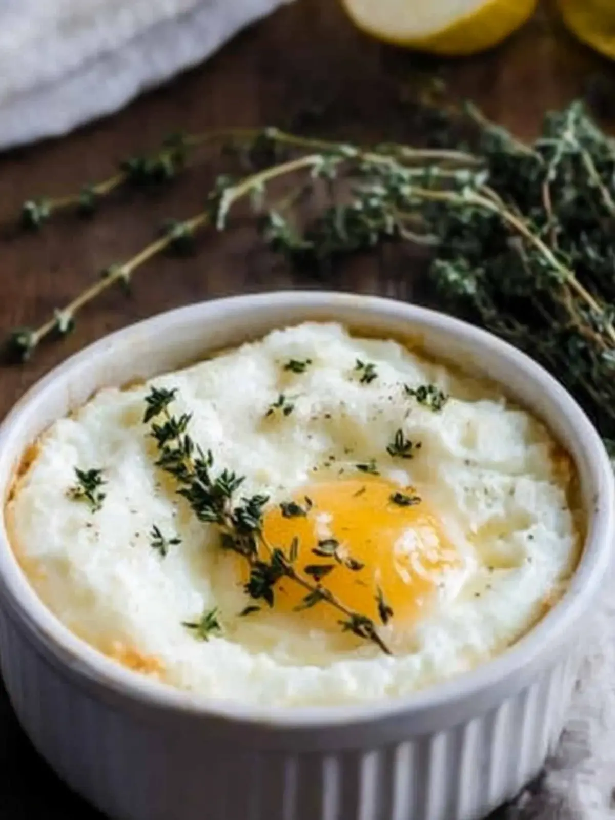 Delicious Baked Egg Ricotta Thyme Cups for a Cozy Brunch 2 Baked Egg Ricotta Thyme Cups