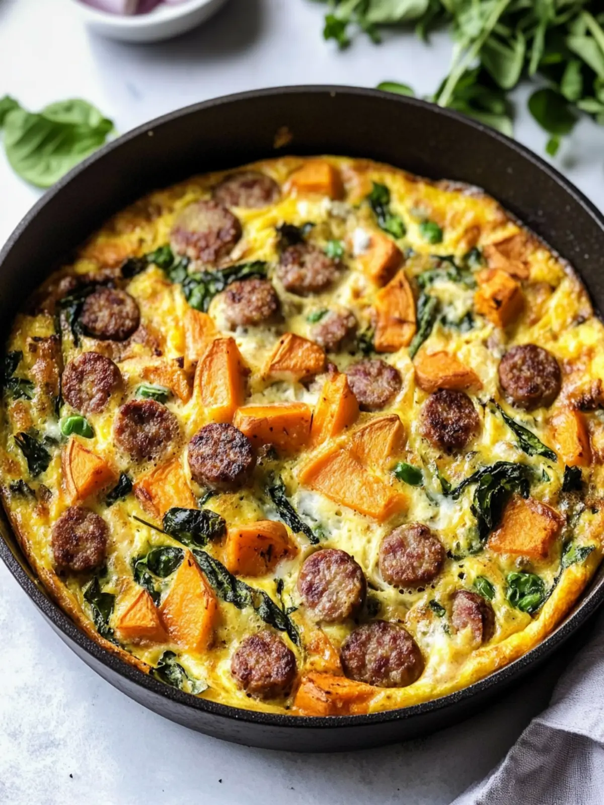 Delicious Sweet Potato Sausage Frittata for Easy Meal Prep 3 Sweet Potato Sausage Frittata