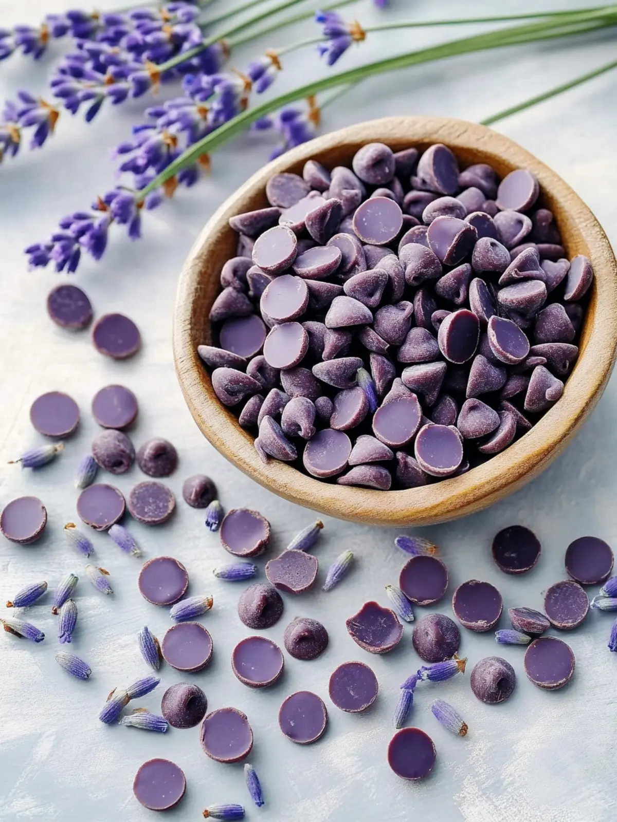 Delight in Homemade Lavender Chocolate Chips Bliss 4 Lavender Chocolate Chips