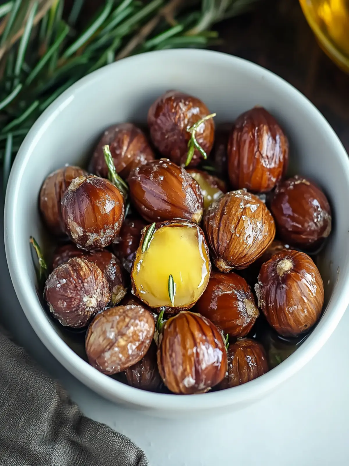 Warm Up with Roasted Chestnuts with Butter and Rosemary Delights 5 Roasted Chestnuts with Butter and Rosemary