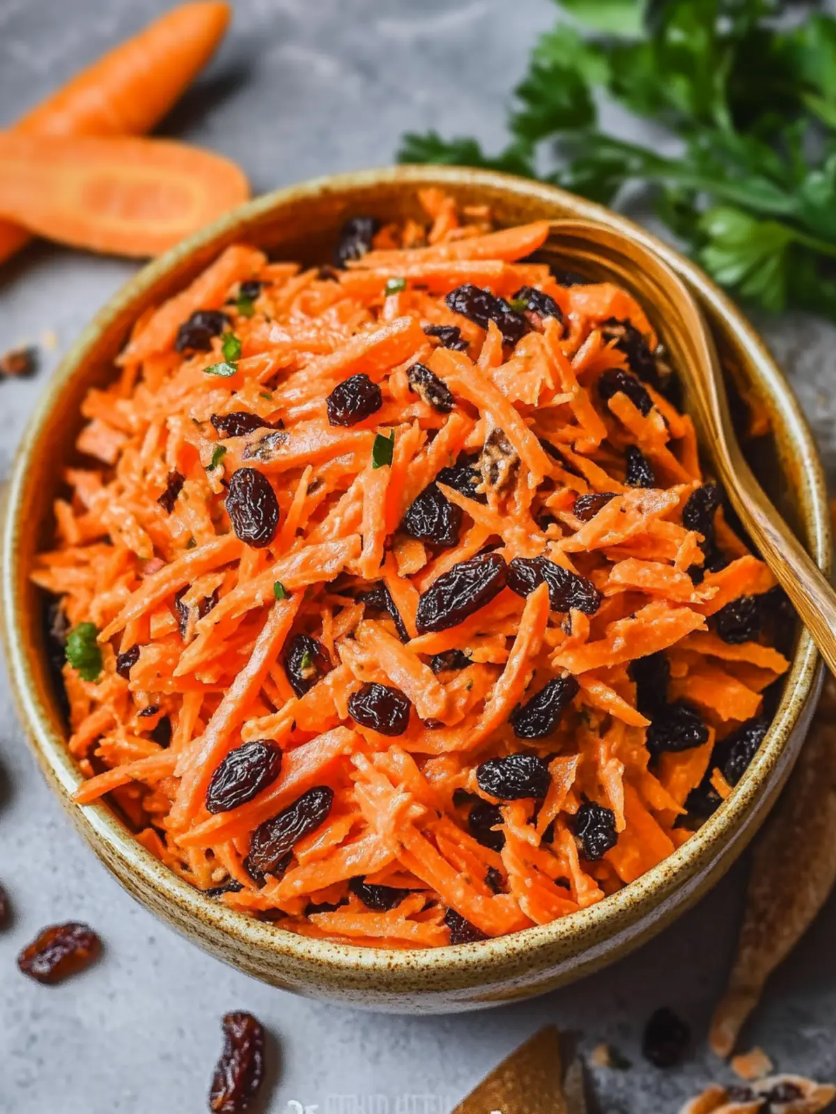 Delicious Carrot Raisin Salad for a Fresh, Crunchy Twist 5 Carrot Raisin Salad