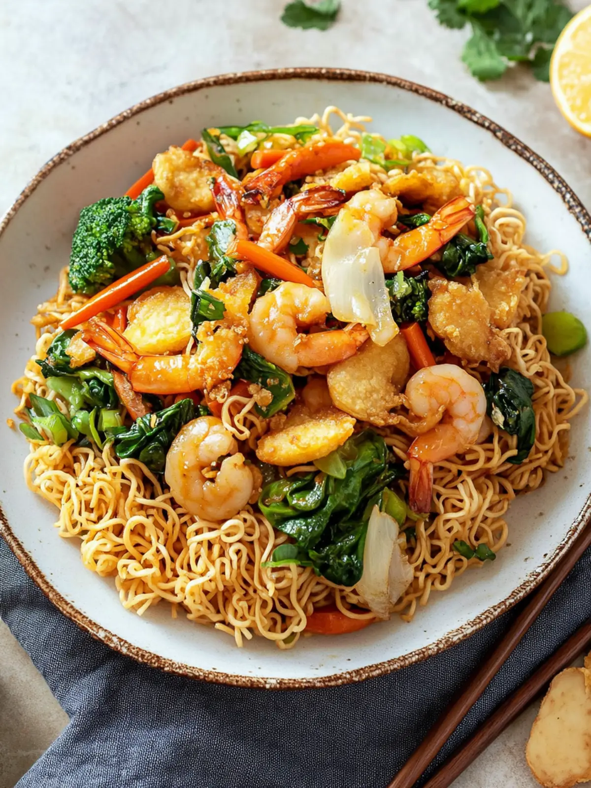 Crispy Noodle Stir Fry: A Flavorful Twist on Comfort Food 2 Crispy Noodle Stir Fry