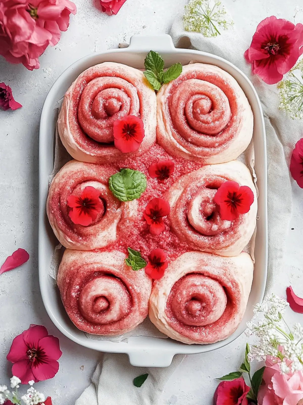 Vegan Pink Cinnamon Rolls That Will Brighten Your Morning 4 Vegan Pink Cinnamon Rolls