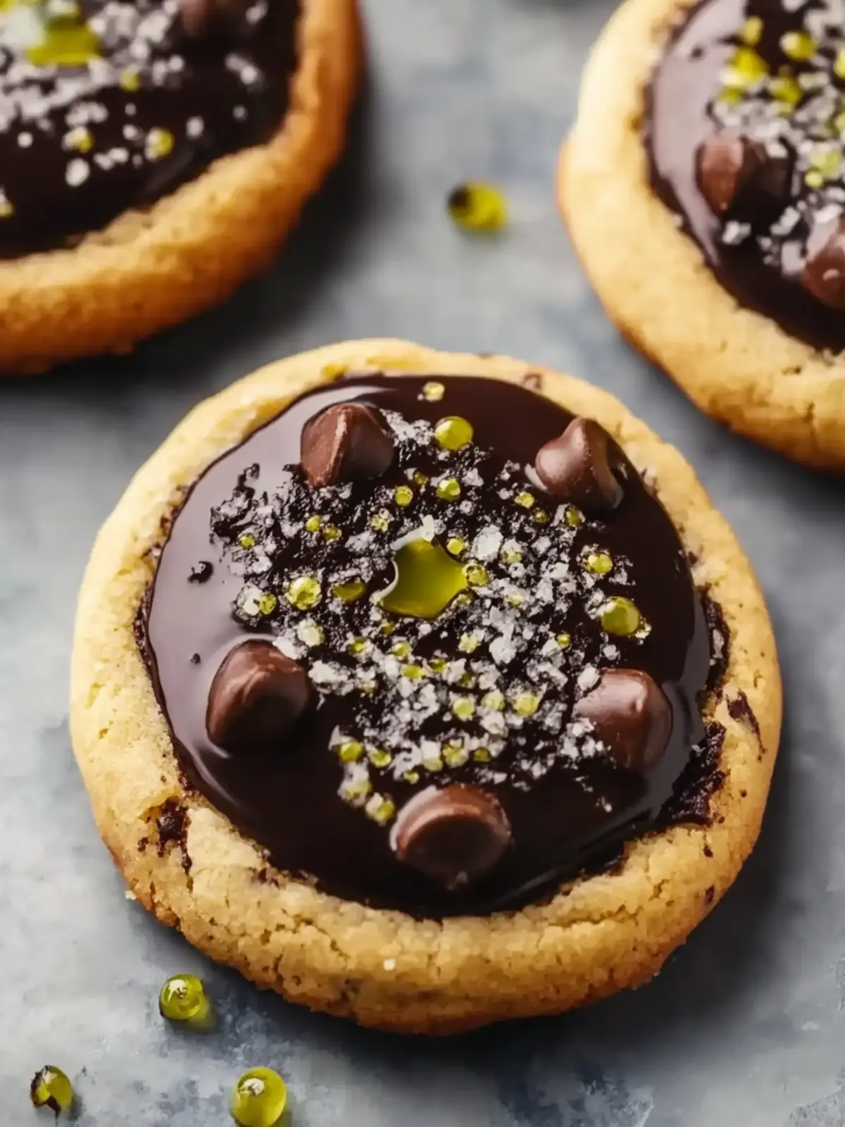 Dubai Chocolate Chip Cookies with Pistachio Bliss 3 Dubai Chocolate Chip Cookies