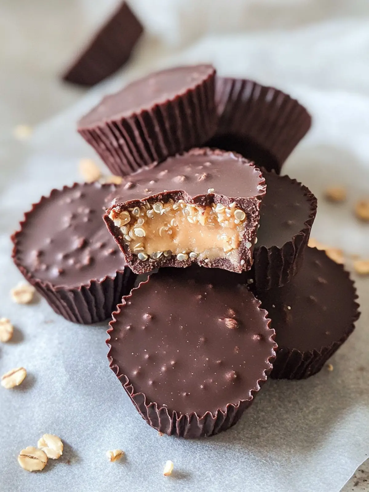 Decadent Quinoa Crunch Peanut Butter Cups You’ll Love 3 Quinoa Crunch Peanut Butter Cups