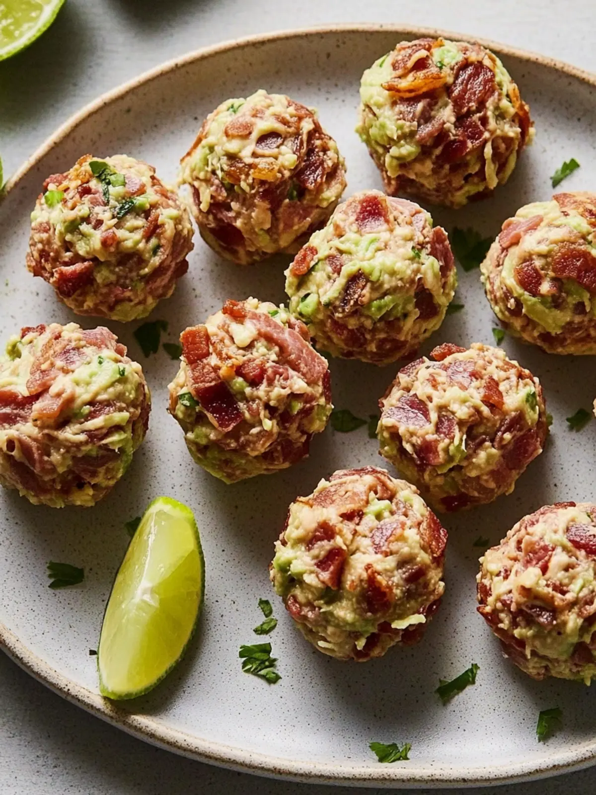 Satisfy Cravings with Bacon & Guacamole Fat Bombs Bliss 5 Bacon & Guacamole Fat Bombs