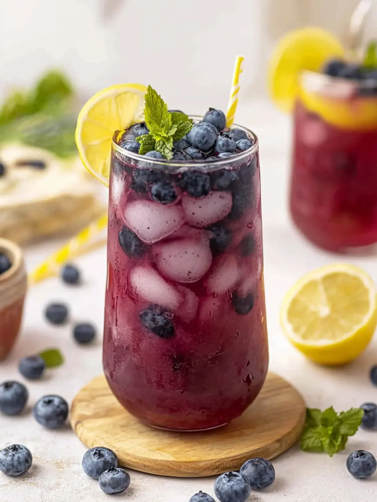 Refreshing Blueberry Tea Lemonade to Brighten Your Day 5 Blueberry Tea Lemonade