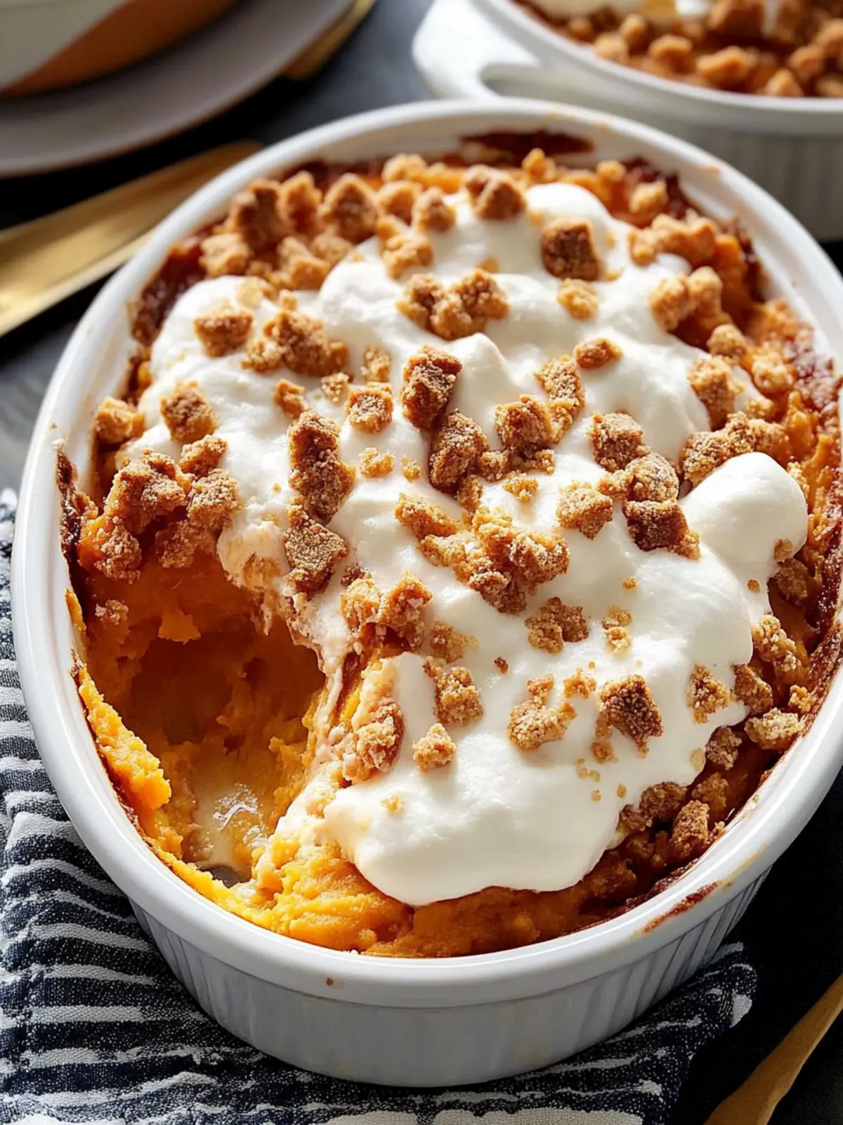 Delicious Sweet Potato Casserole with Marshmallows Bliss 2 Sweet Potato Casserole