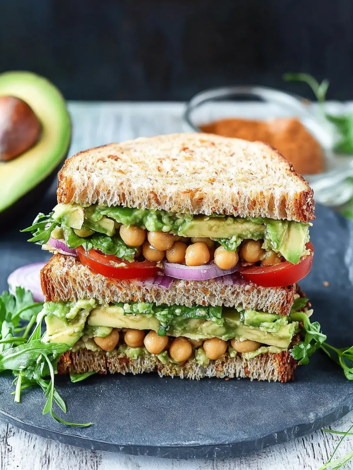 Ultimate Chickpea Avocado Sandwich for Flavor Lovers 3 Chickpea Avocado Sandwich