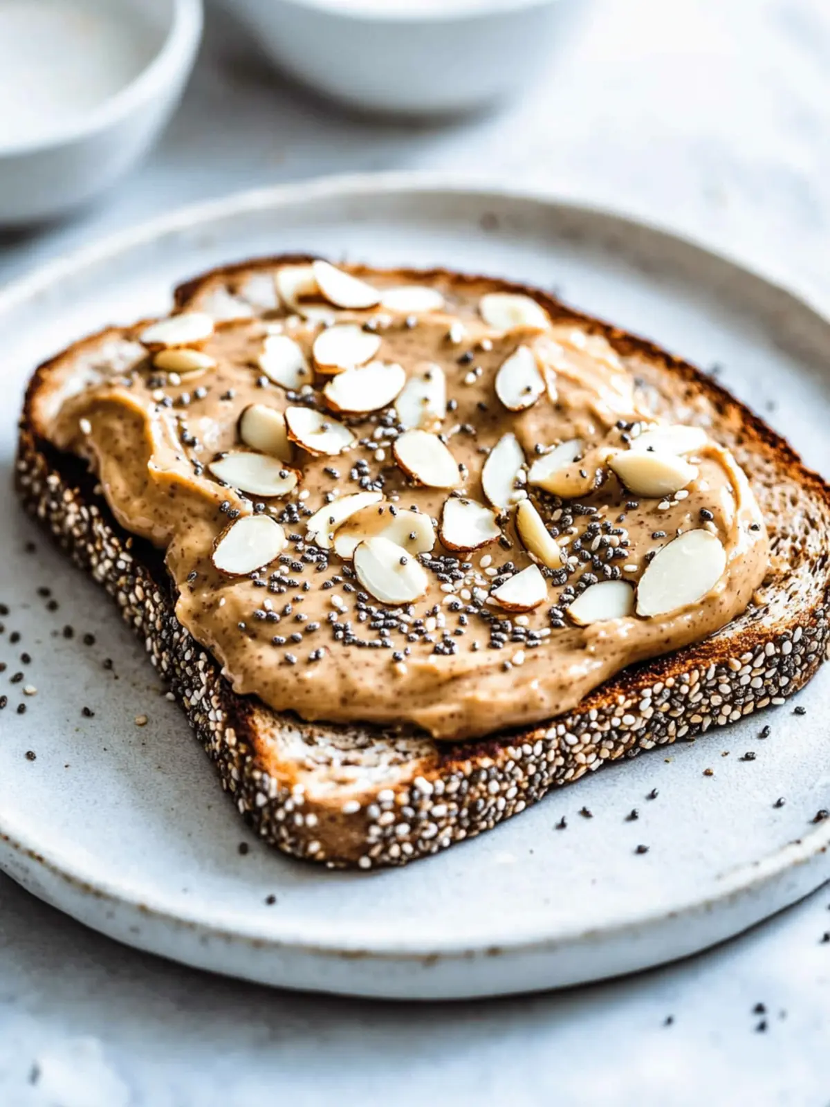 Almond Butter and Chia Toast: A Deliciously Simple Boost 4 Almond Butter and Chia Toast