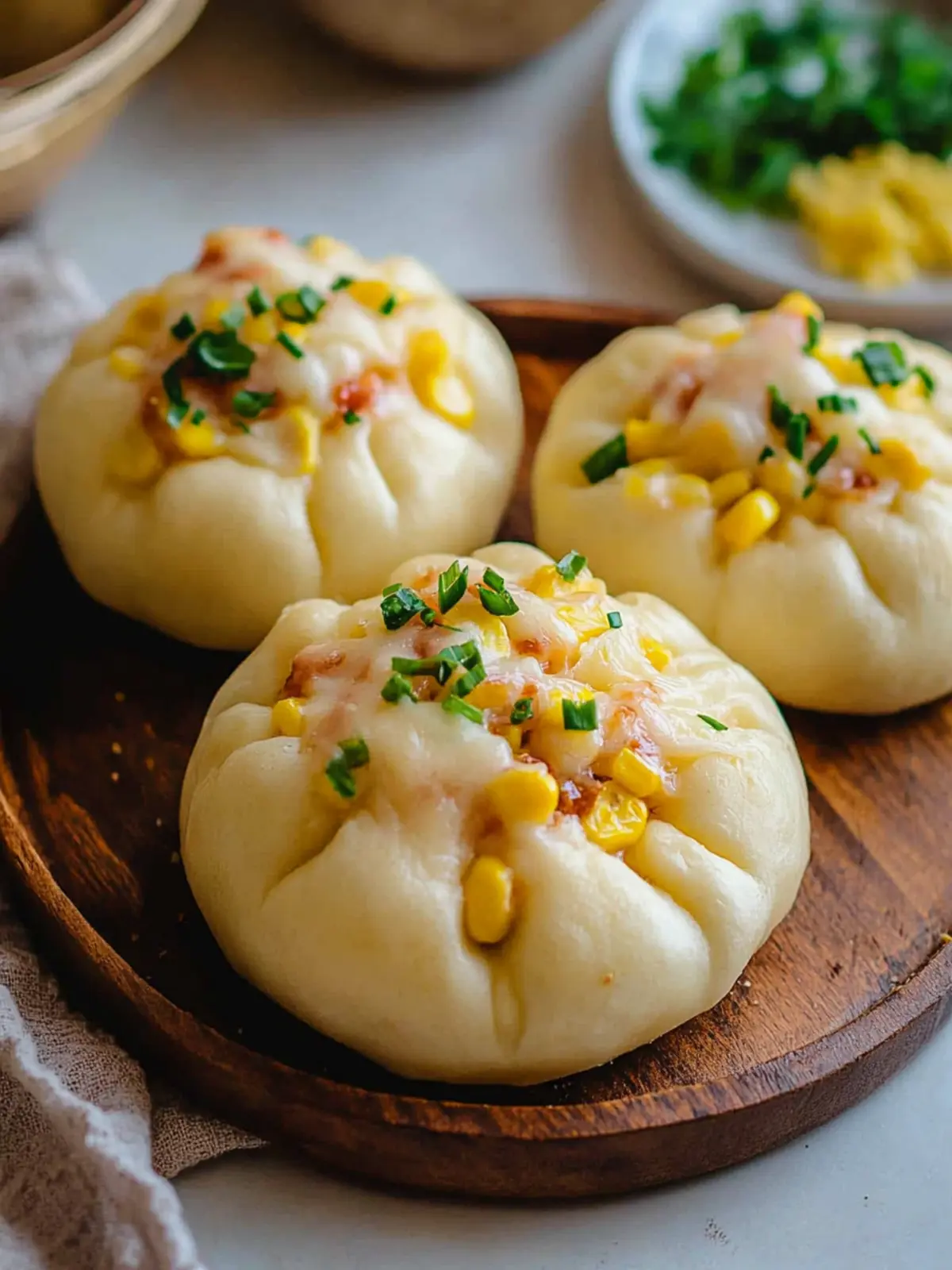 Delicious Corn Cheese Bao Buns for Your Next Family Feast 5 Corn Cheese Bao Buns