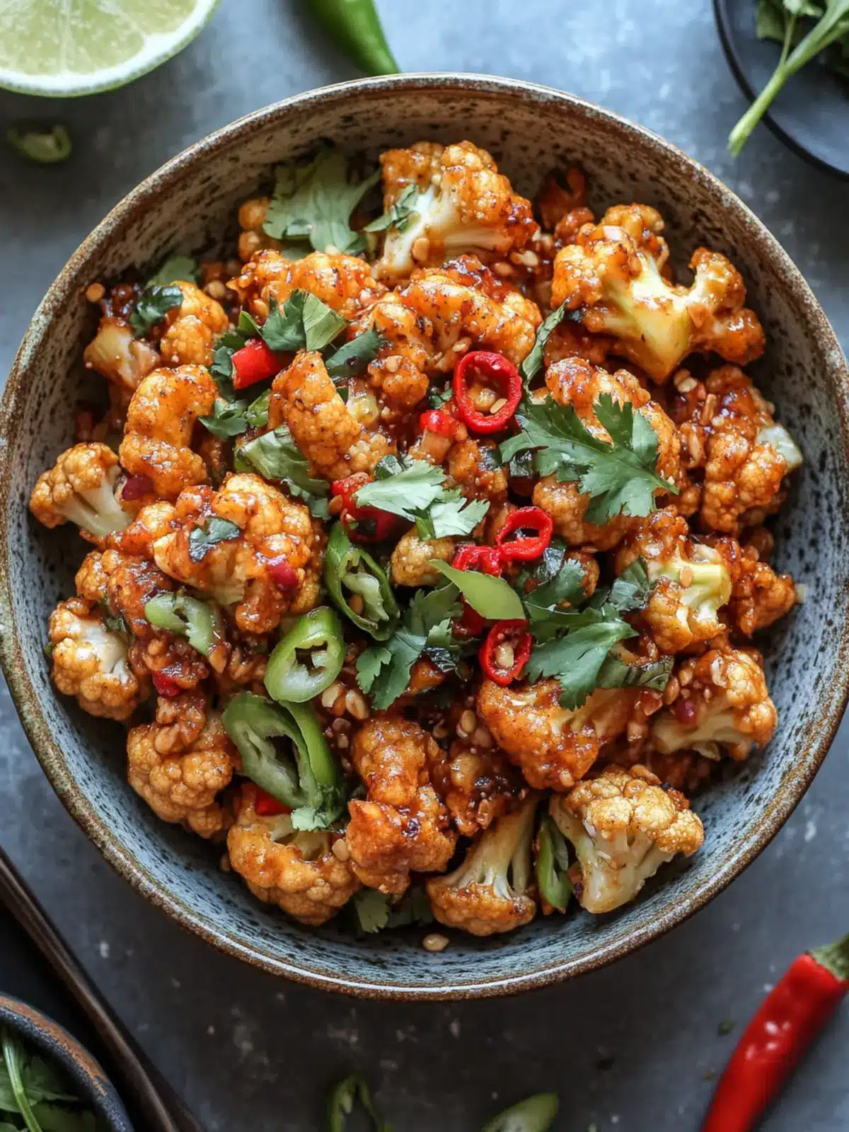 Crispy Bang Bang Cauliflower: Your New Favorite Snack! 4 Bang Bang Cauliflower