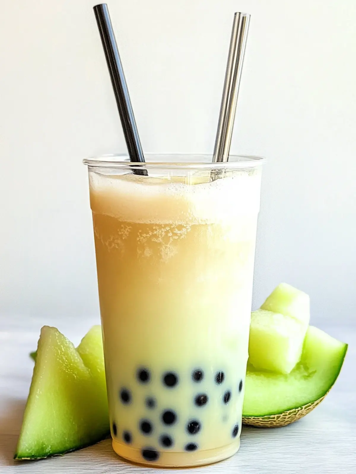 Refreshing Honeydew Milk Tea with Boba for Summer Bliss 3 Honeydew Milk Tea with Boba