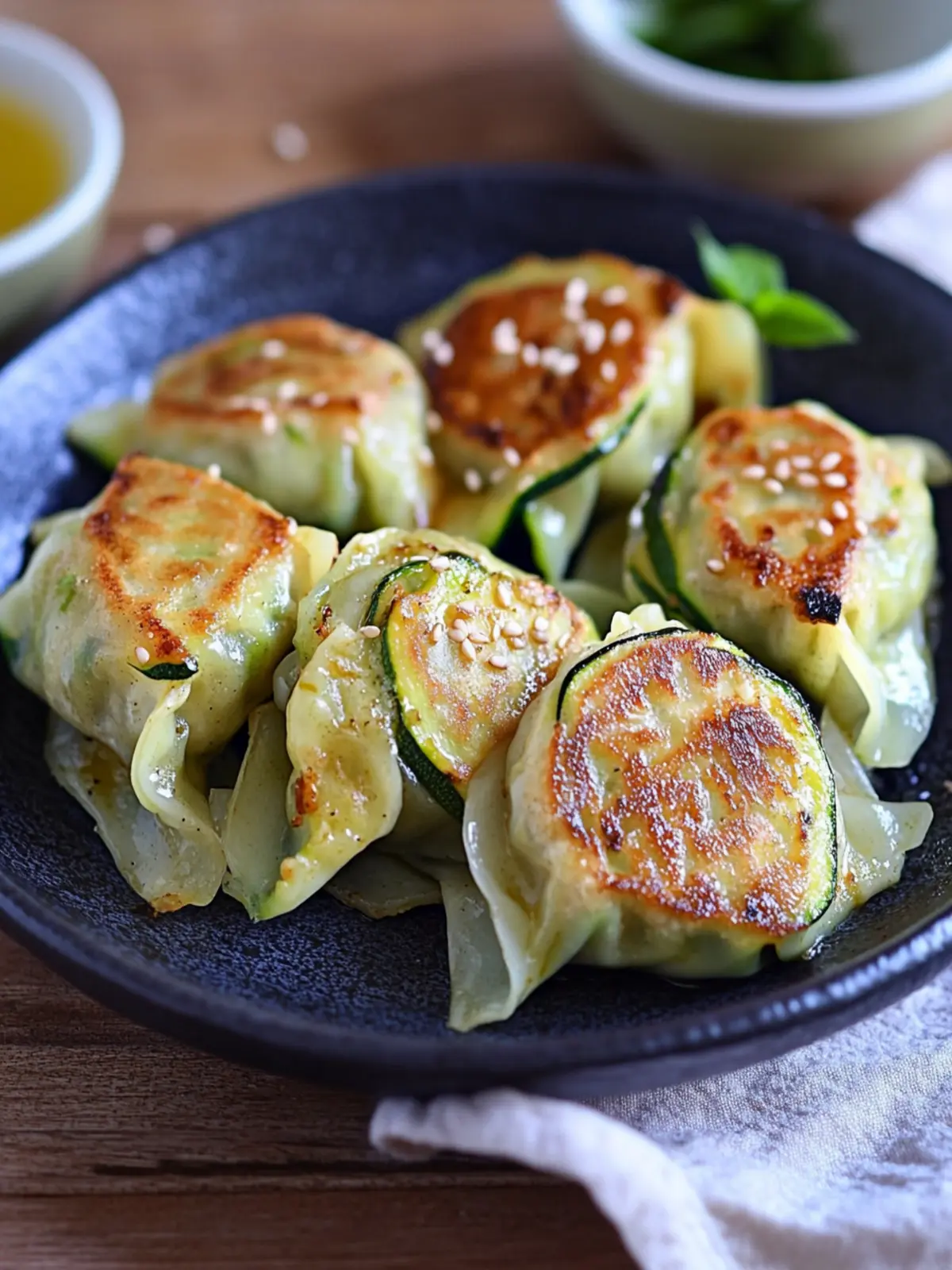 Japanese Zucchini Gyoza: A Fresh Twist on Classic Dumplings 4 Japanese Zucchini Gyoza
