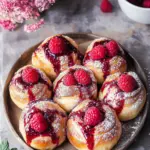 Irresistibly Soft Sweet Raspberry Buns to Brighten Your Day 6 Sweet Raspberry Buns