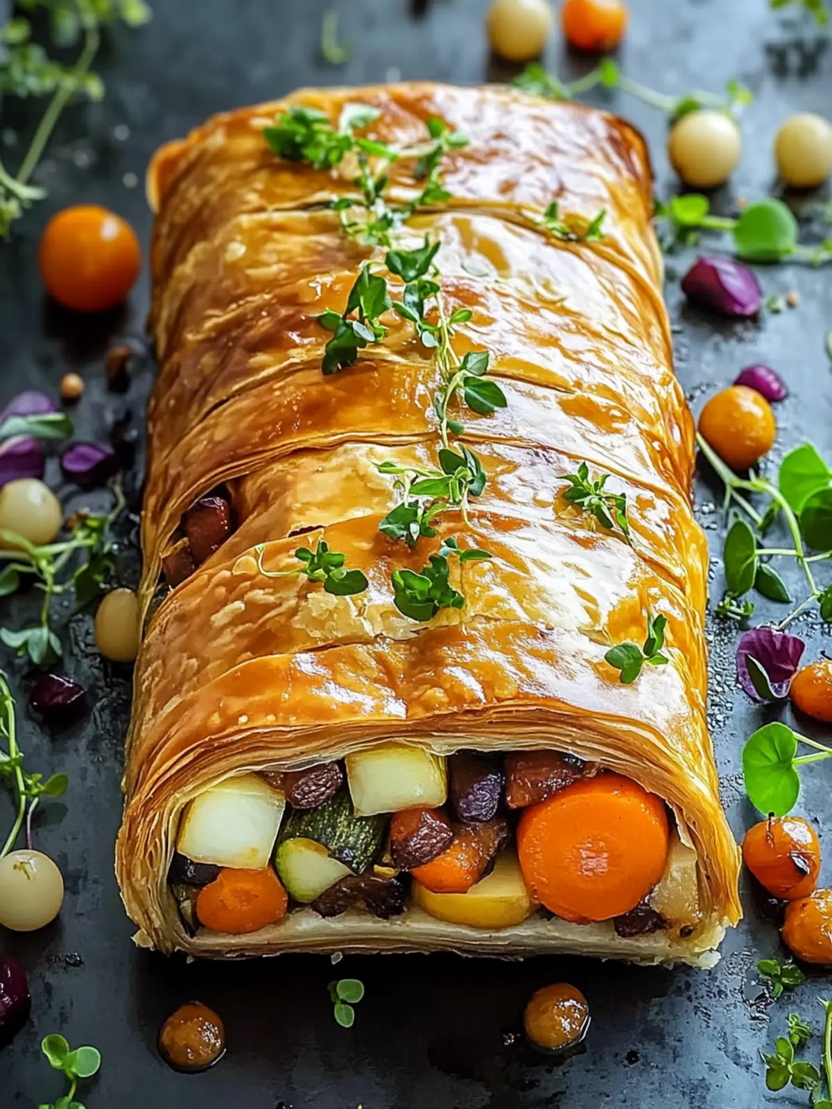 Delicious Vegetable Wellington for a Cozy Home-Cooked Meal 4 Vegetable Wellington