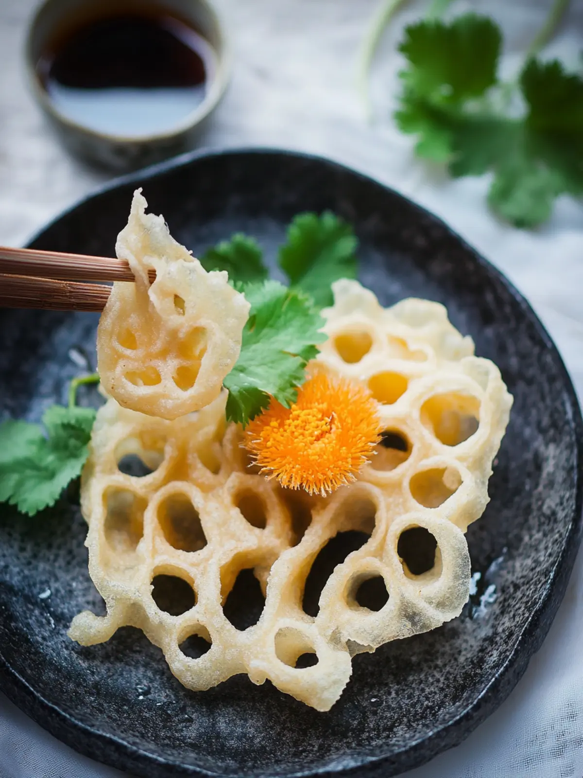 Crispy Lotus Root Tempura: A Delicious Vegan Delight 5 Lotus Root Tempura