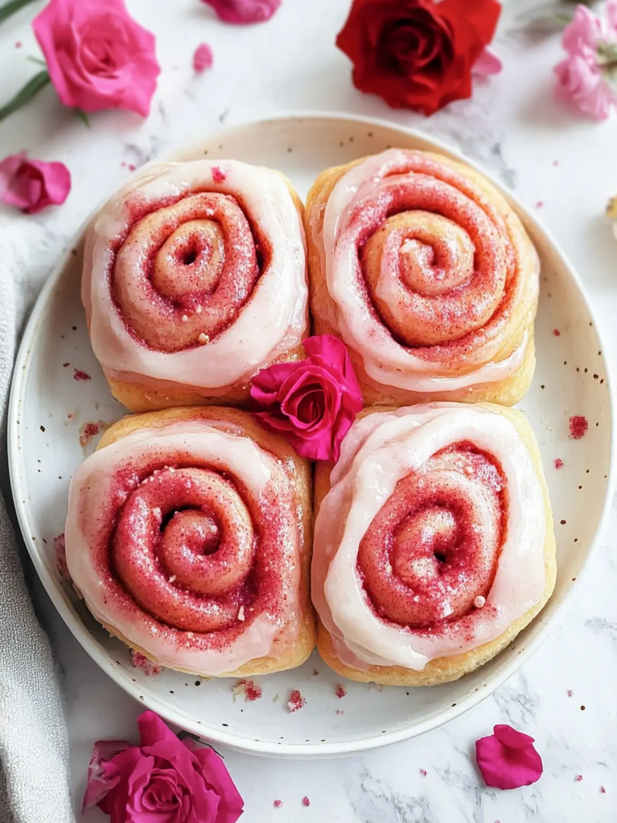 Vegan Pink Cinnamon Rolls That Will Brighten Your Morning 5 Vegan Pink Cinnamon Rolls