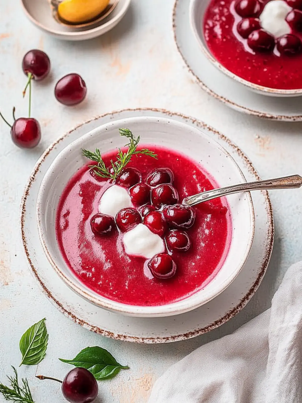 Delight in Hungarian Cold Cherry Soup for a Refreshing Treat 3 Hungarian Cold Cherry Soup